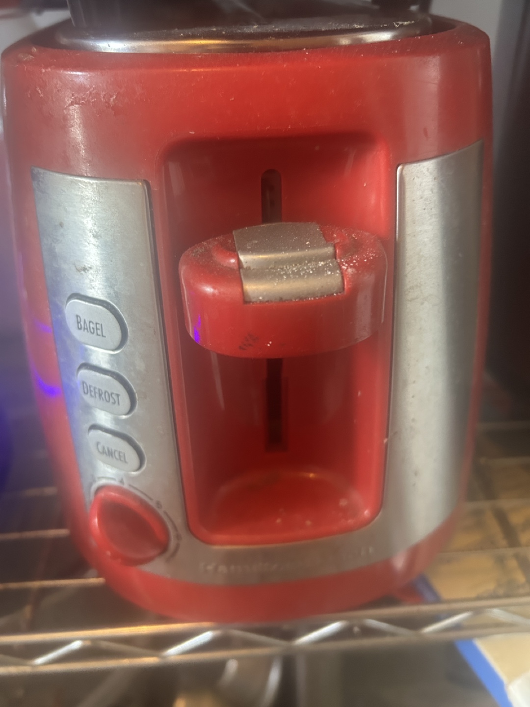 Red 2-Slice Toaster