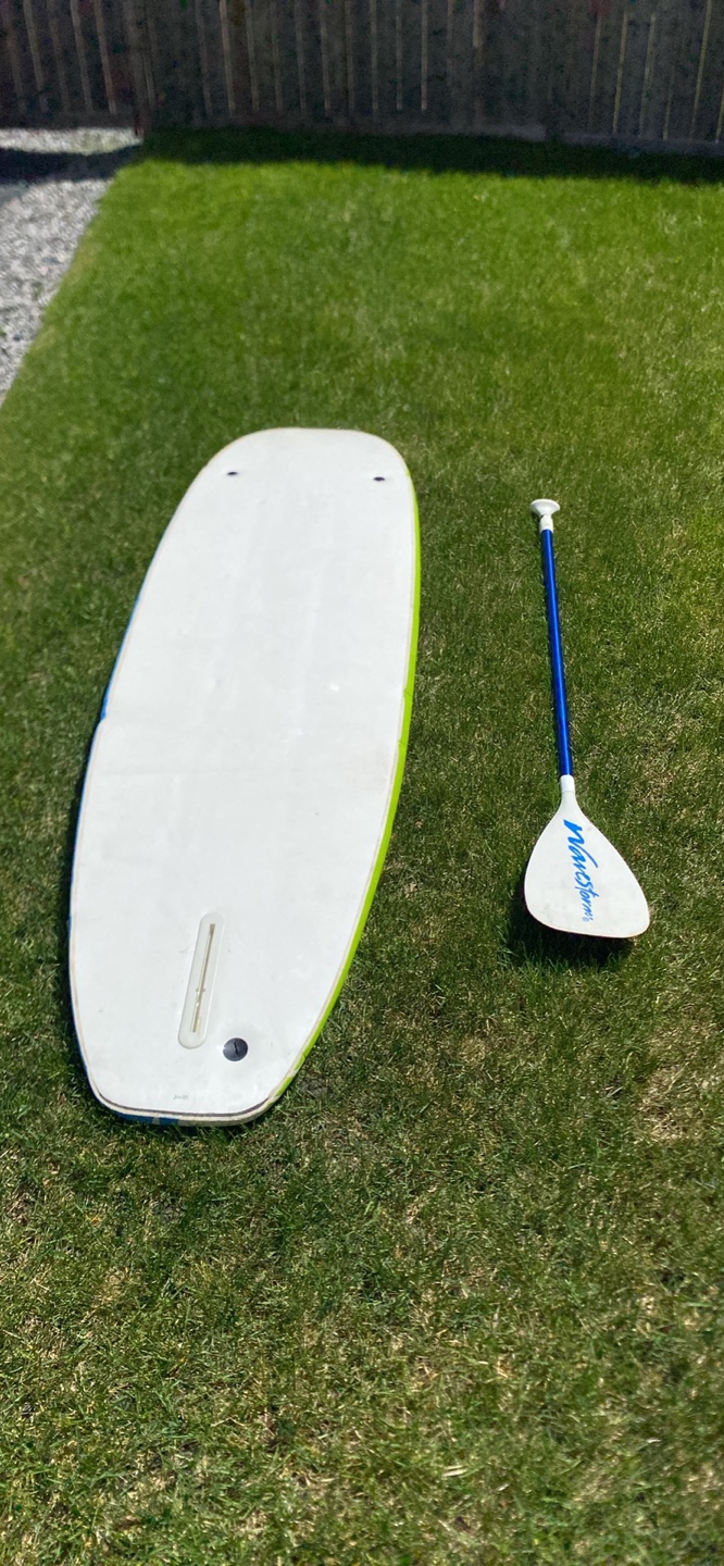 Used Wavestorm 7'6'' SUP Board and Paddle - photo 2