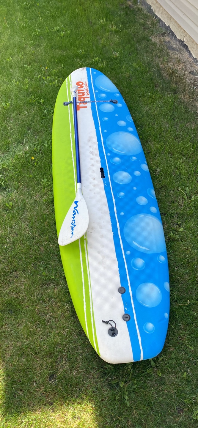 Used Wavestorm 7'6'' SUP Board and Paddle