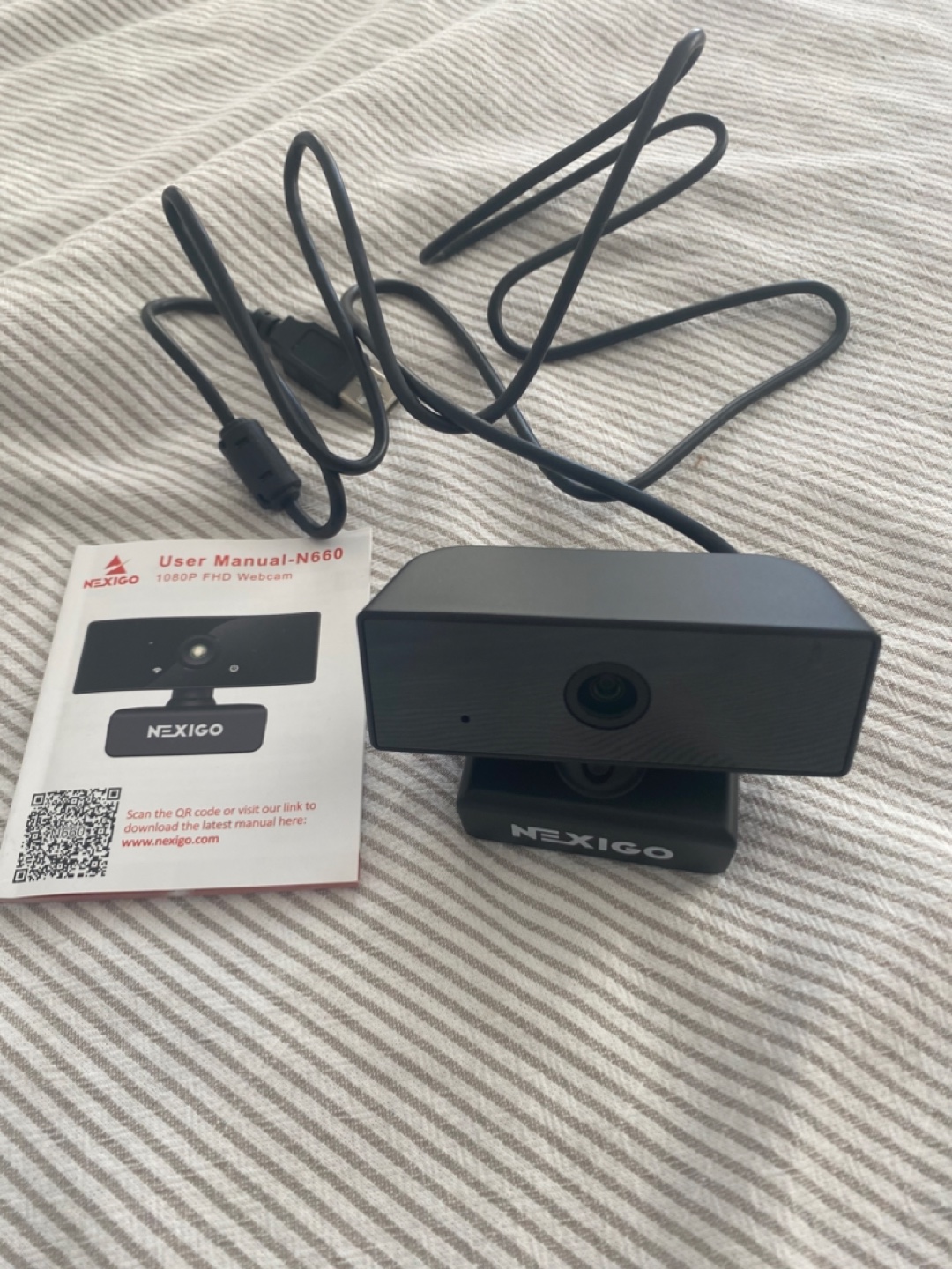NEXIGO N660 1080P FHD Webcam