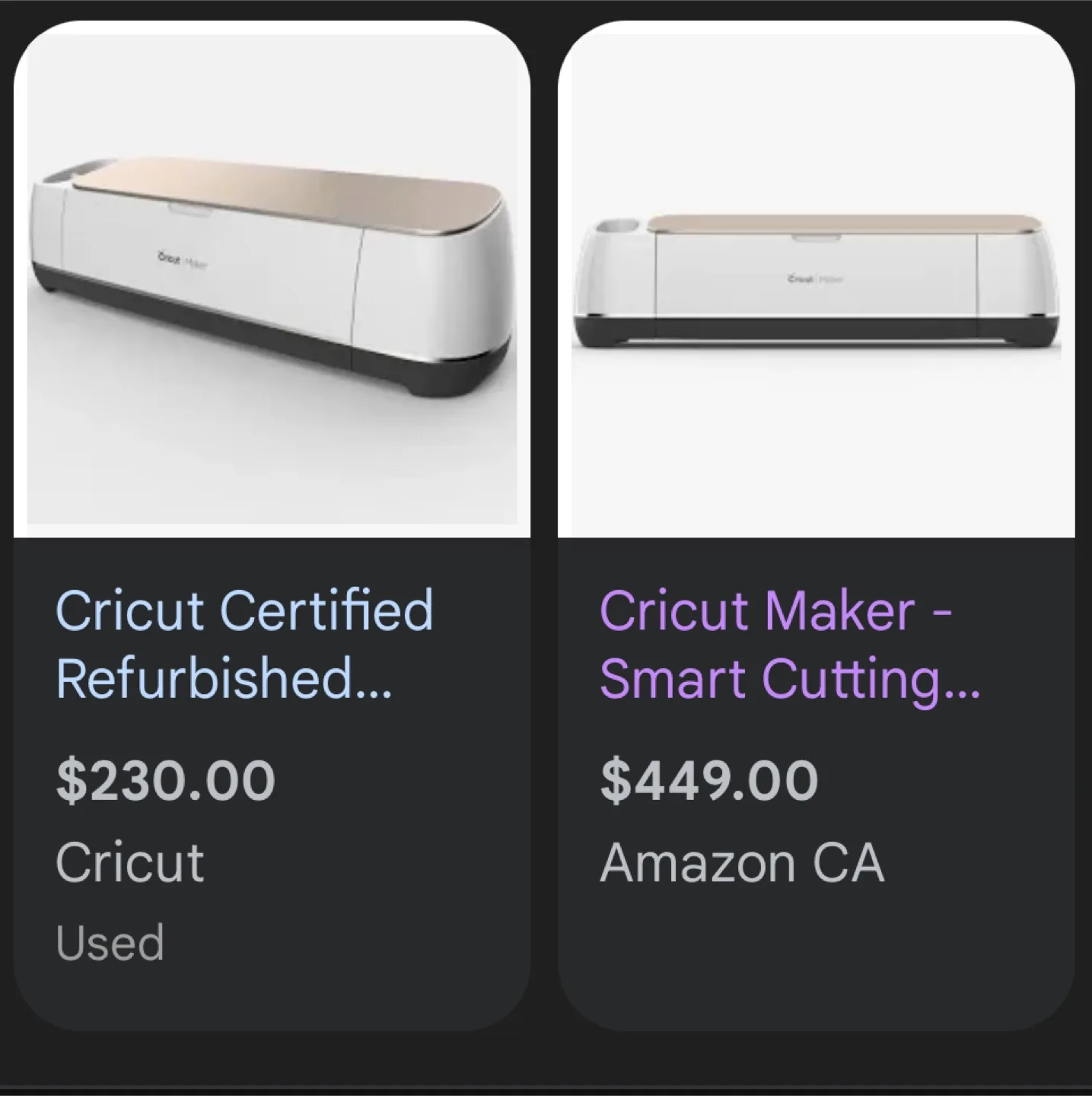 Cricut Maker - Gently Used