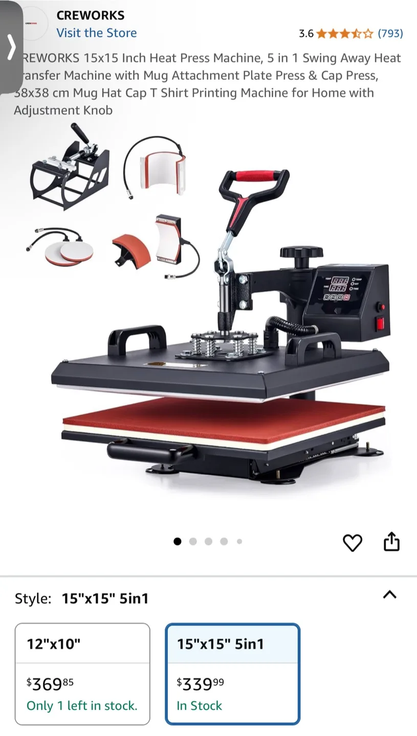 Heat Press Machine thumbnail