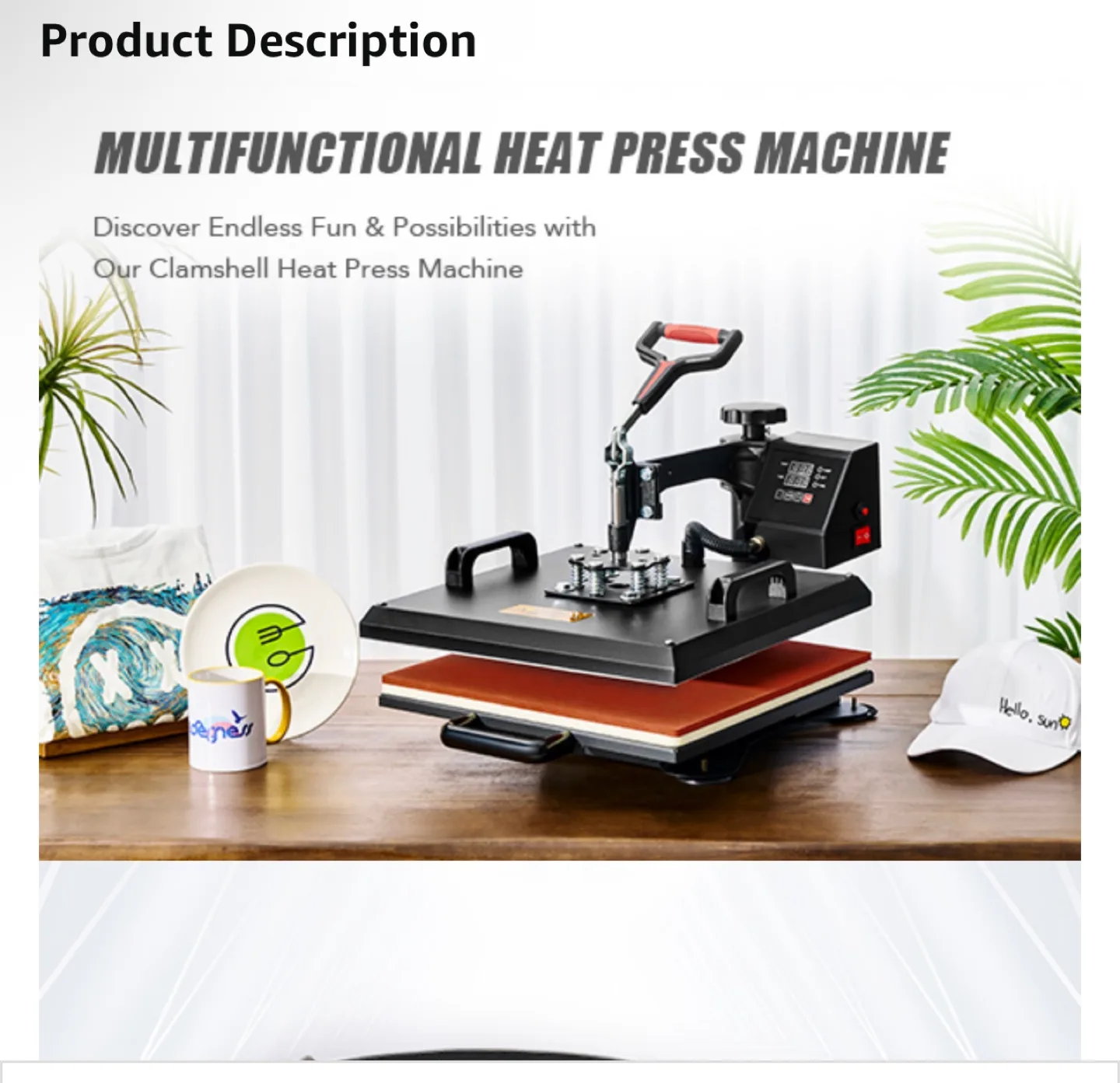 Heat Press Machine image indicator(2)