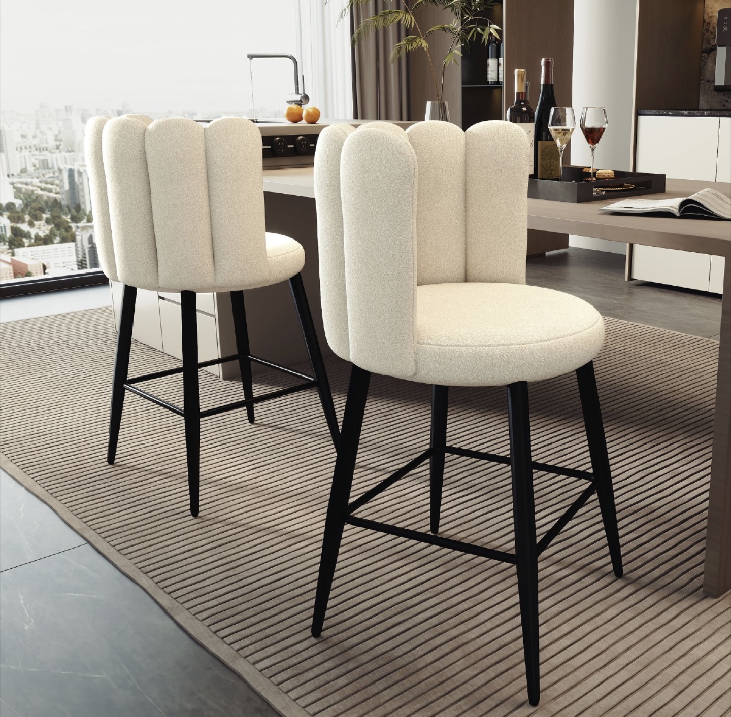 Cute high chairs :) (2 chairs for $125!)