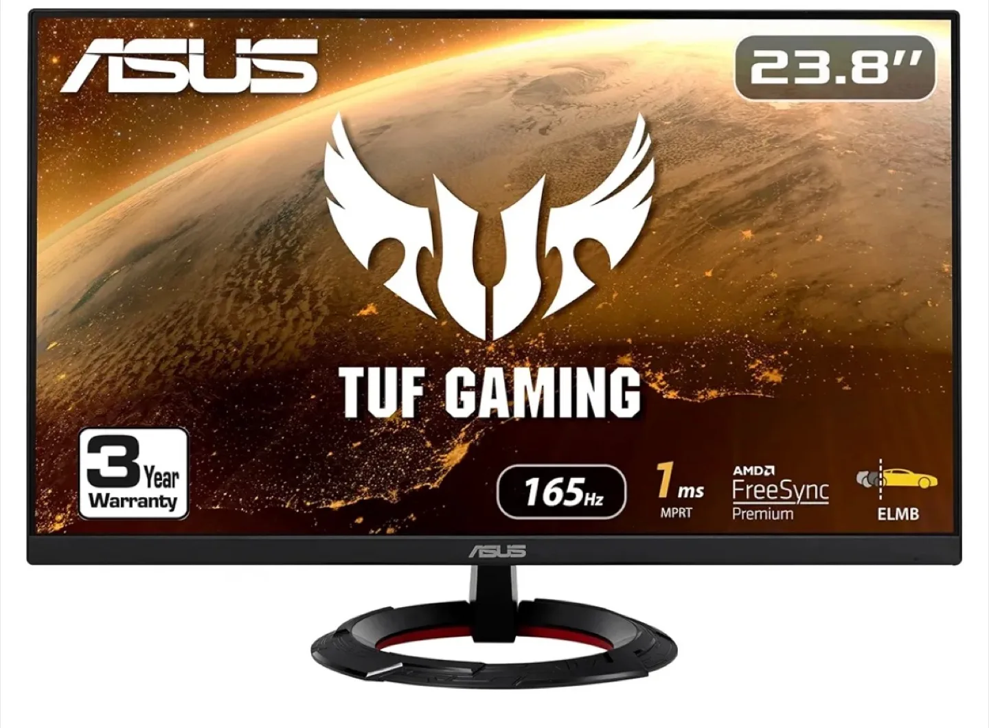 Open Box ASUS TUF Gaming VG249Q 23.8” 165Hz FHD Monitor thumbnail