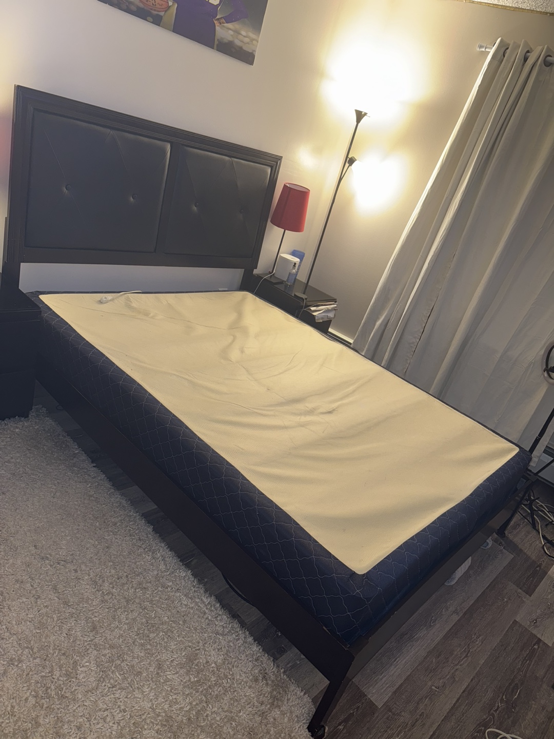 Queen Mattress and Frame Set