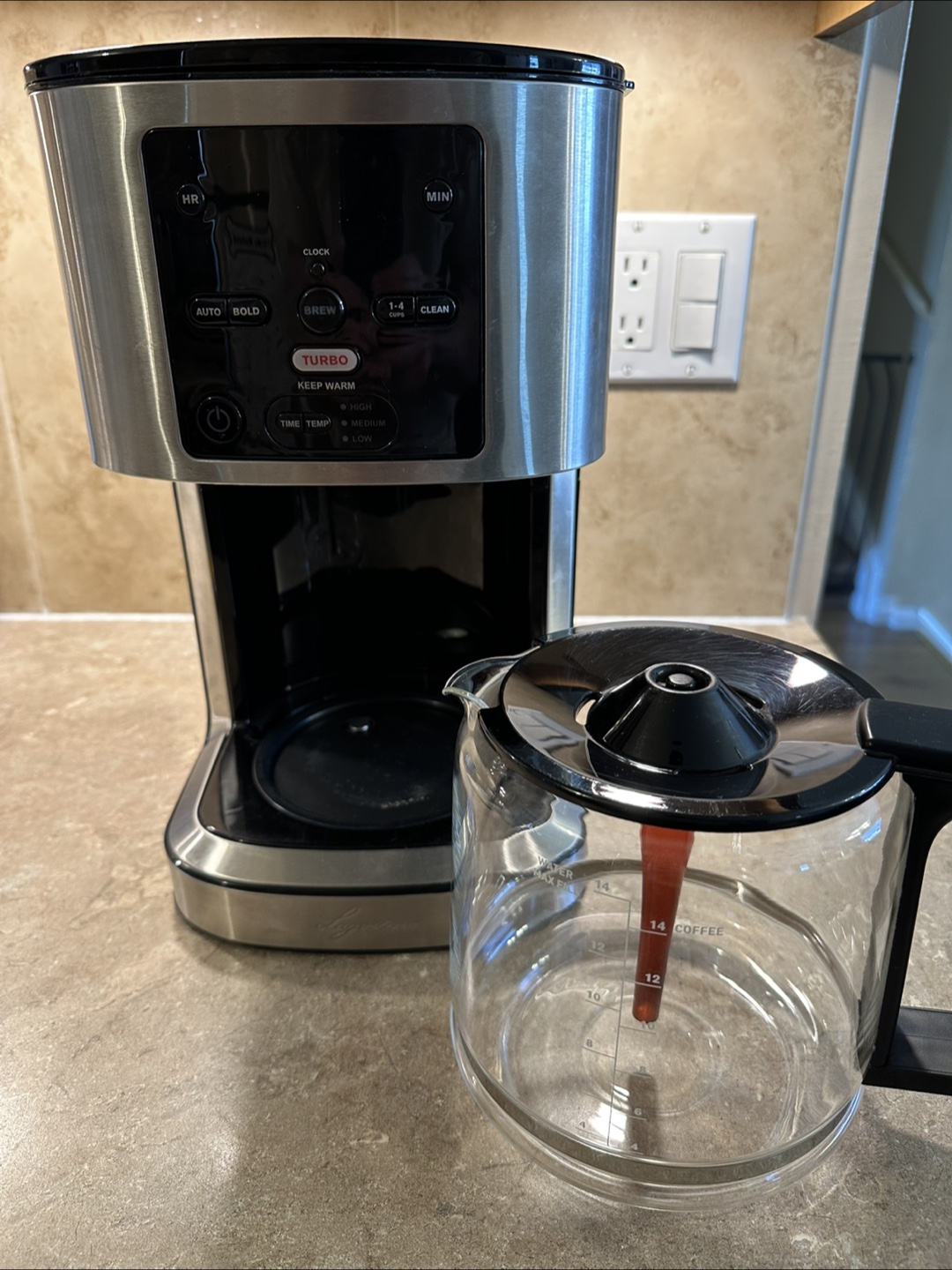 Lagostina ThermoBrew 10-Cup Programmable Coffee Maker