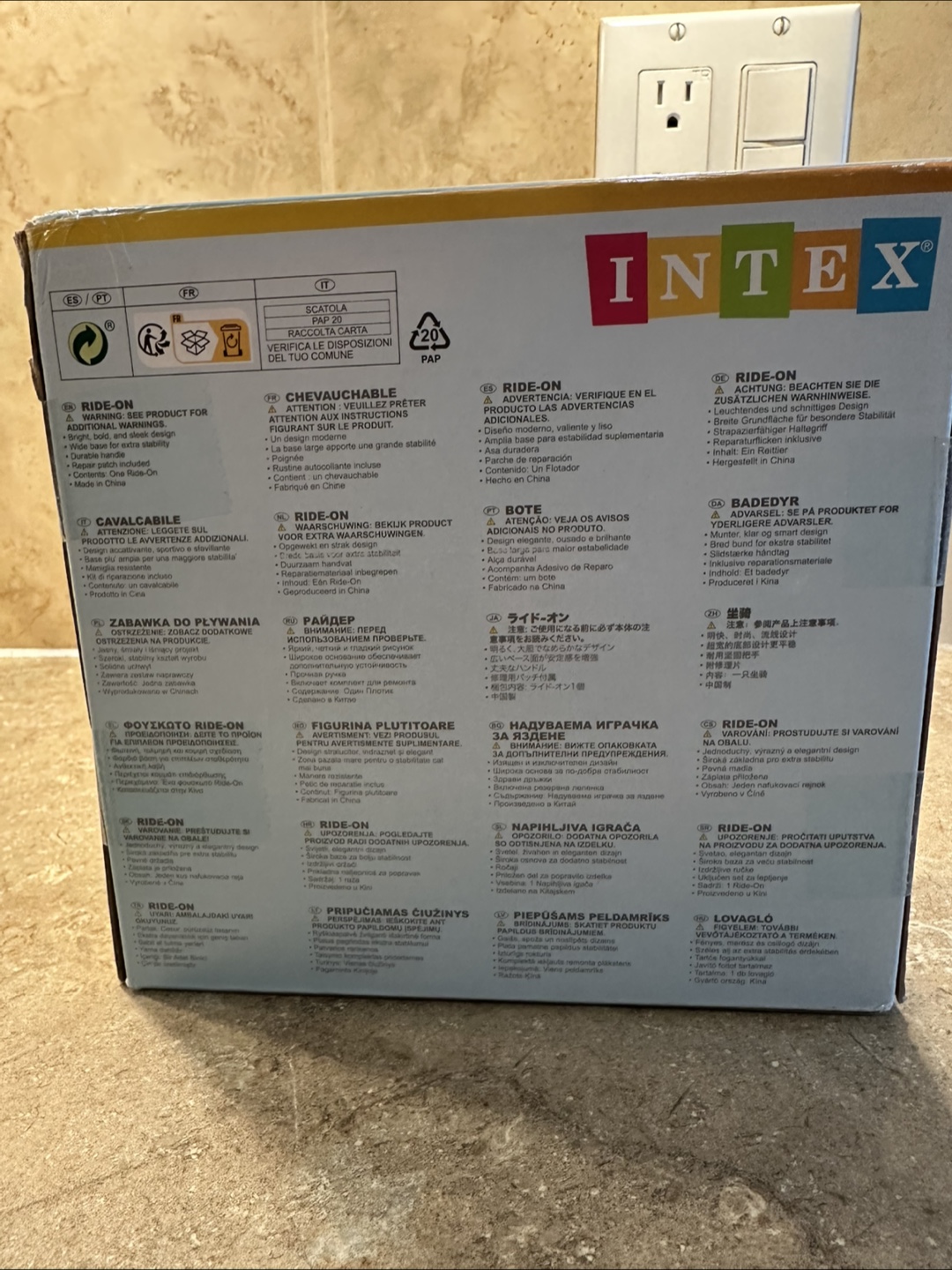 INTEX Wave Rider Inflatable Ride-On - photo 3