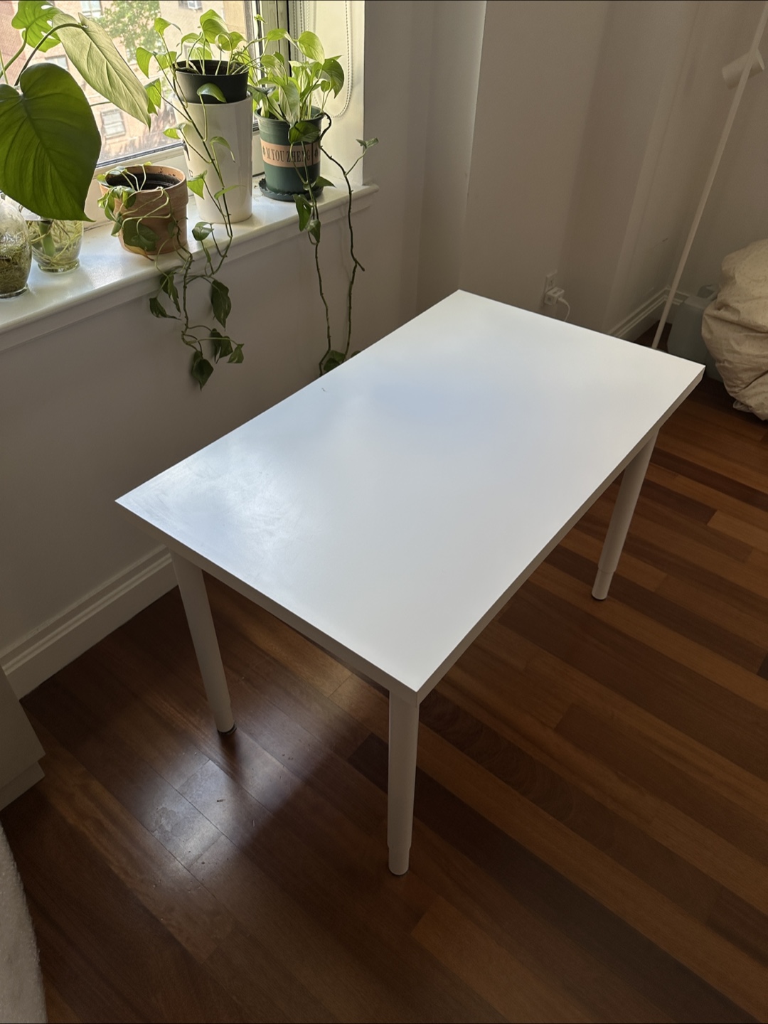 IKEA height adjustable LINNMON/OLOV Desk - photo 4