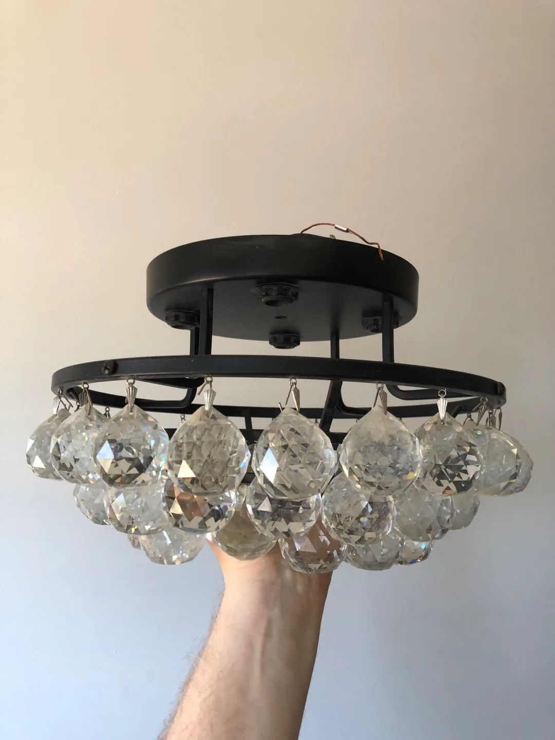 Crystal Light Fixture