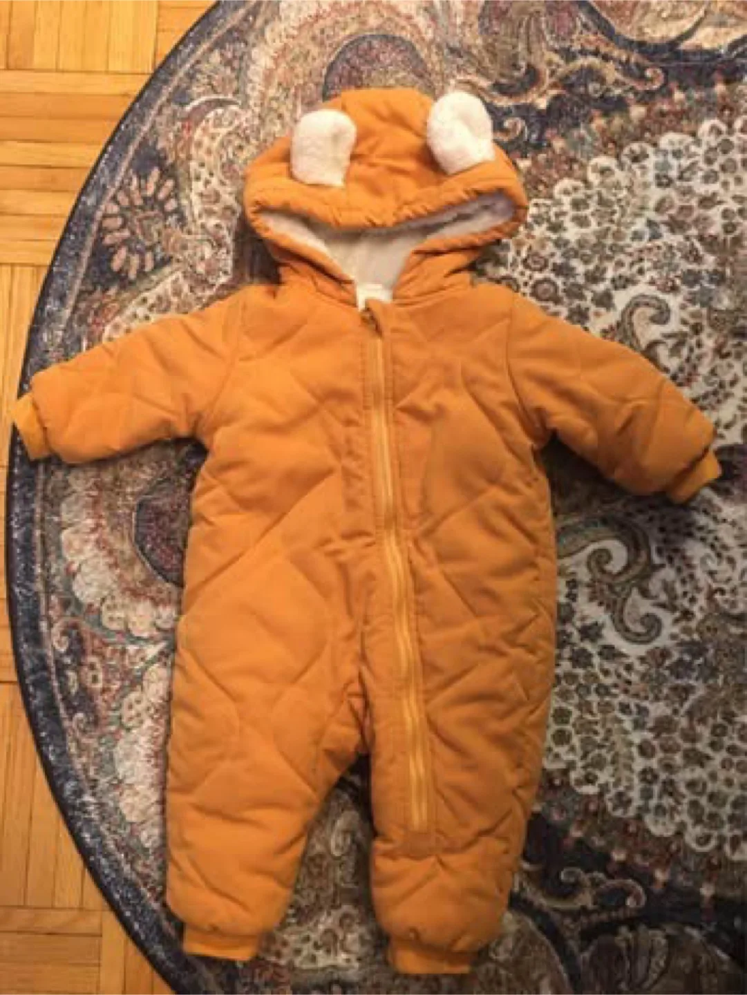 Mustard Yellow Snowsuit thumbnail