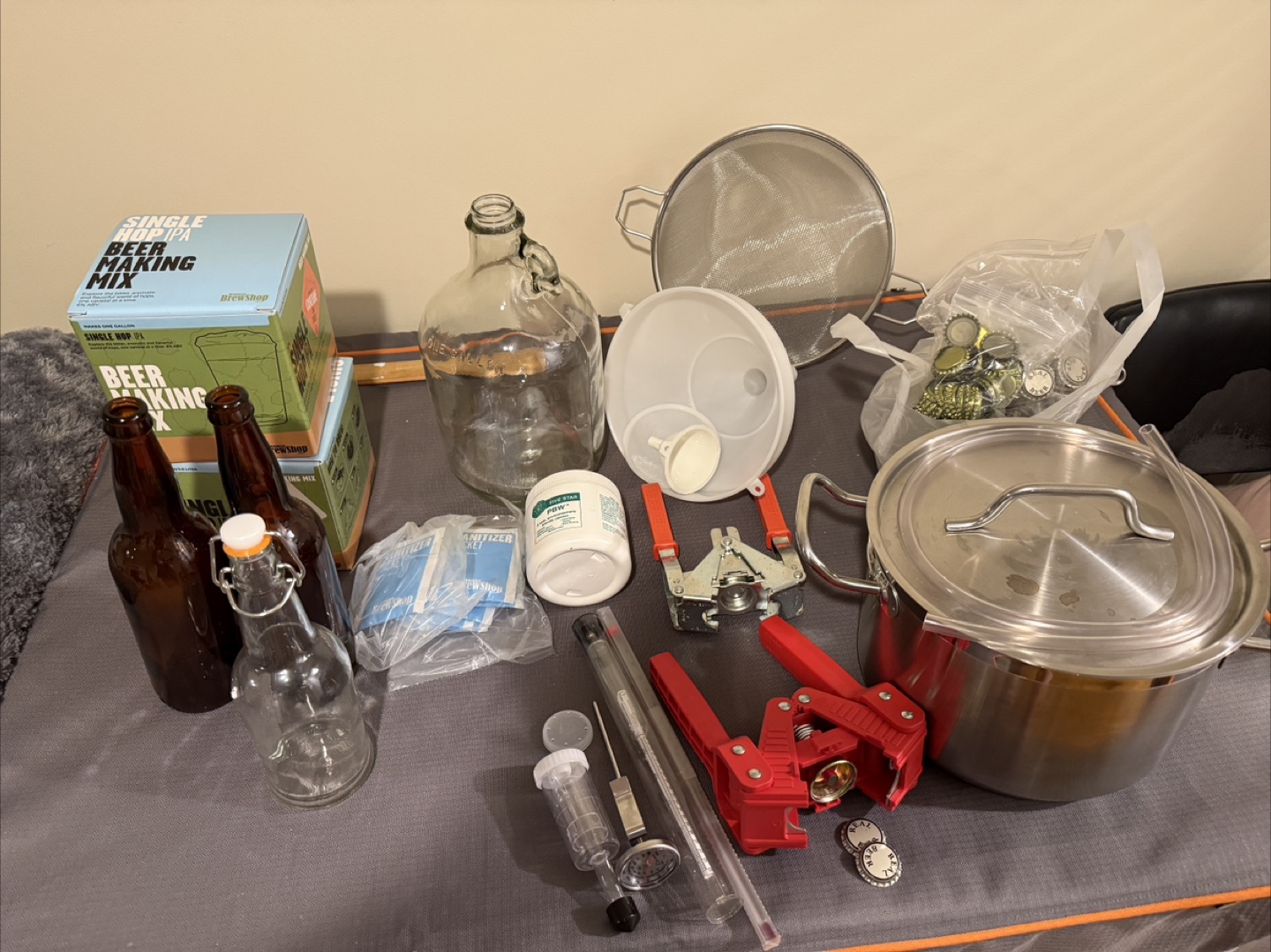 #freecycle - Homebrewing Kit + Supplies