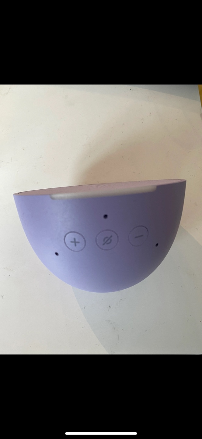 Amazon Echo Pop Smart Speaker - Lavender Bloom - photo 3