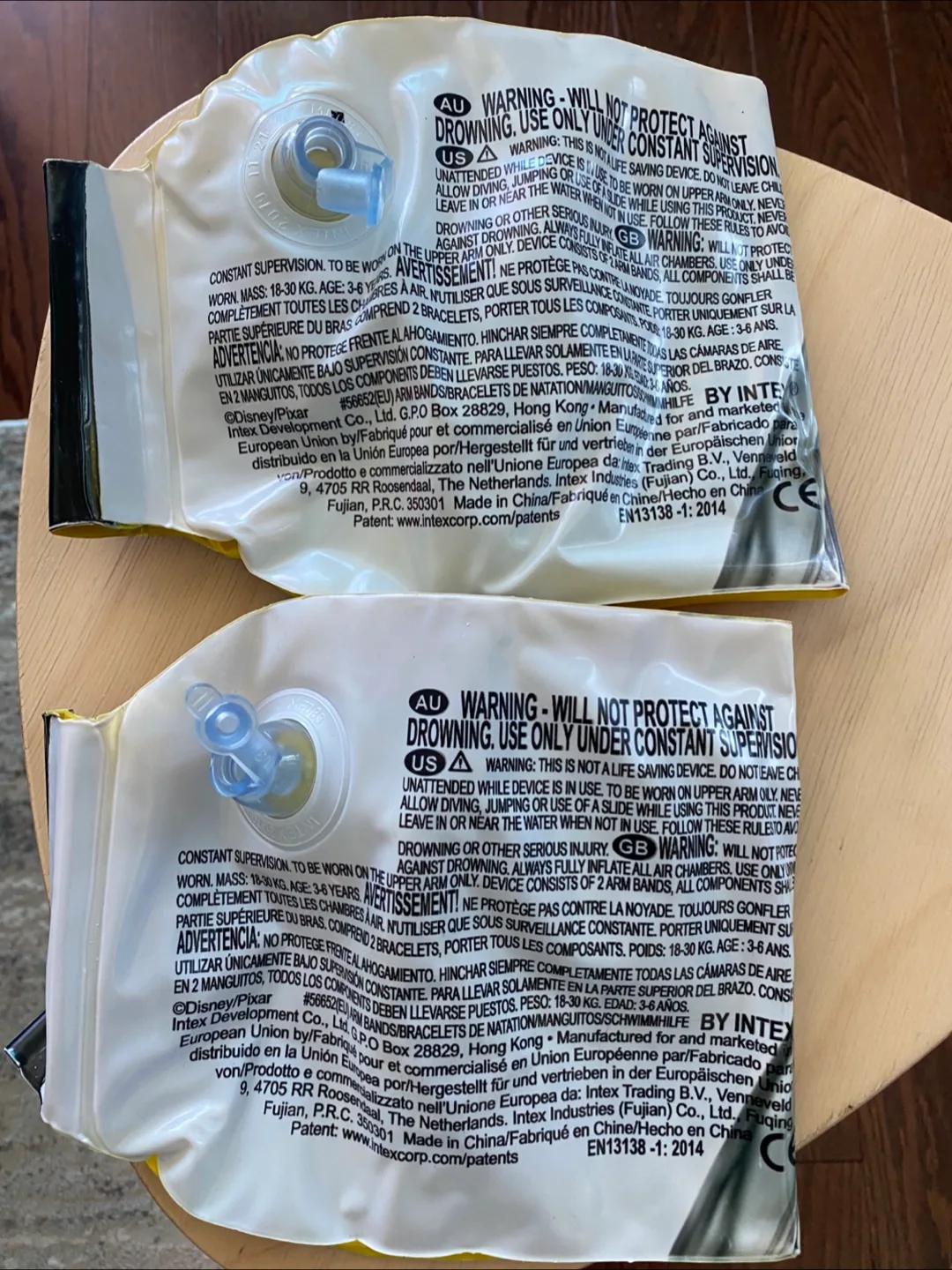 Pair of Disney Pixar Cars Inflatable Arm Bands image indicator(2)