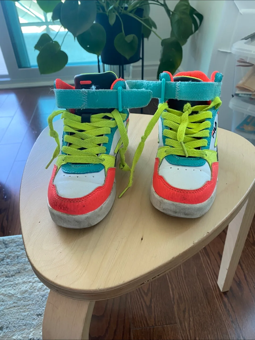Fila Kids' High-Top Sneakers - Size 11 thumbnail