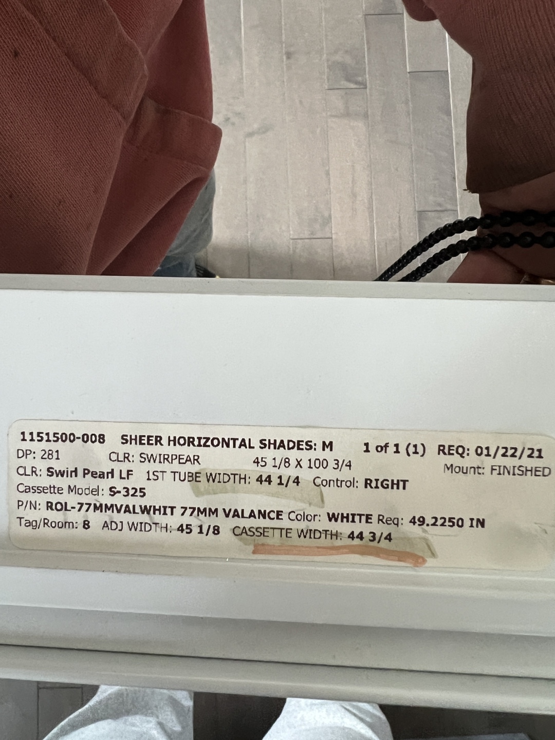 CURTAIN BLINDS (1 piece) - photo 2
