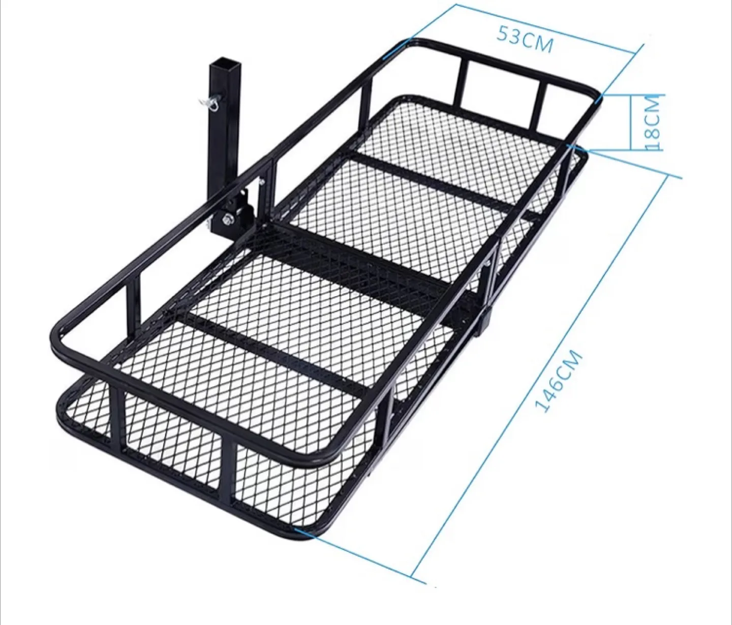 Foldable Hitch-Mounted Cargo Carrier image indicator(5)