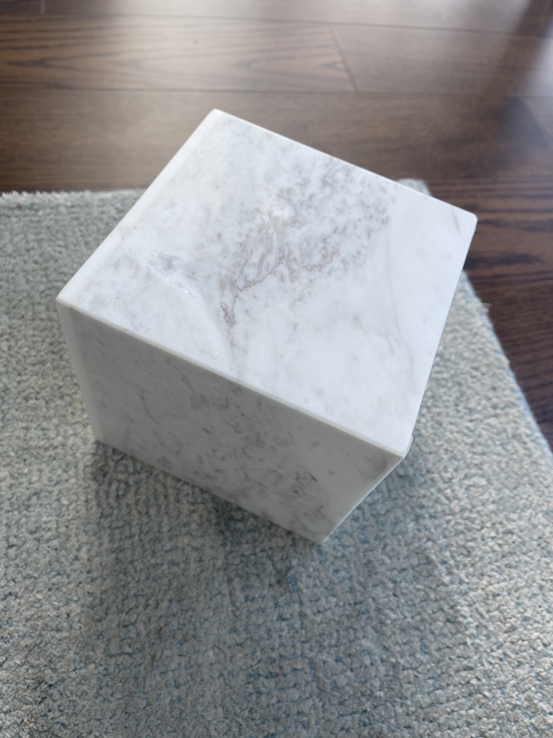 Marble Tissue Box Cover - photo 2