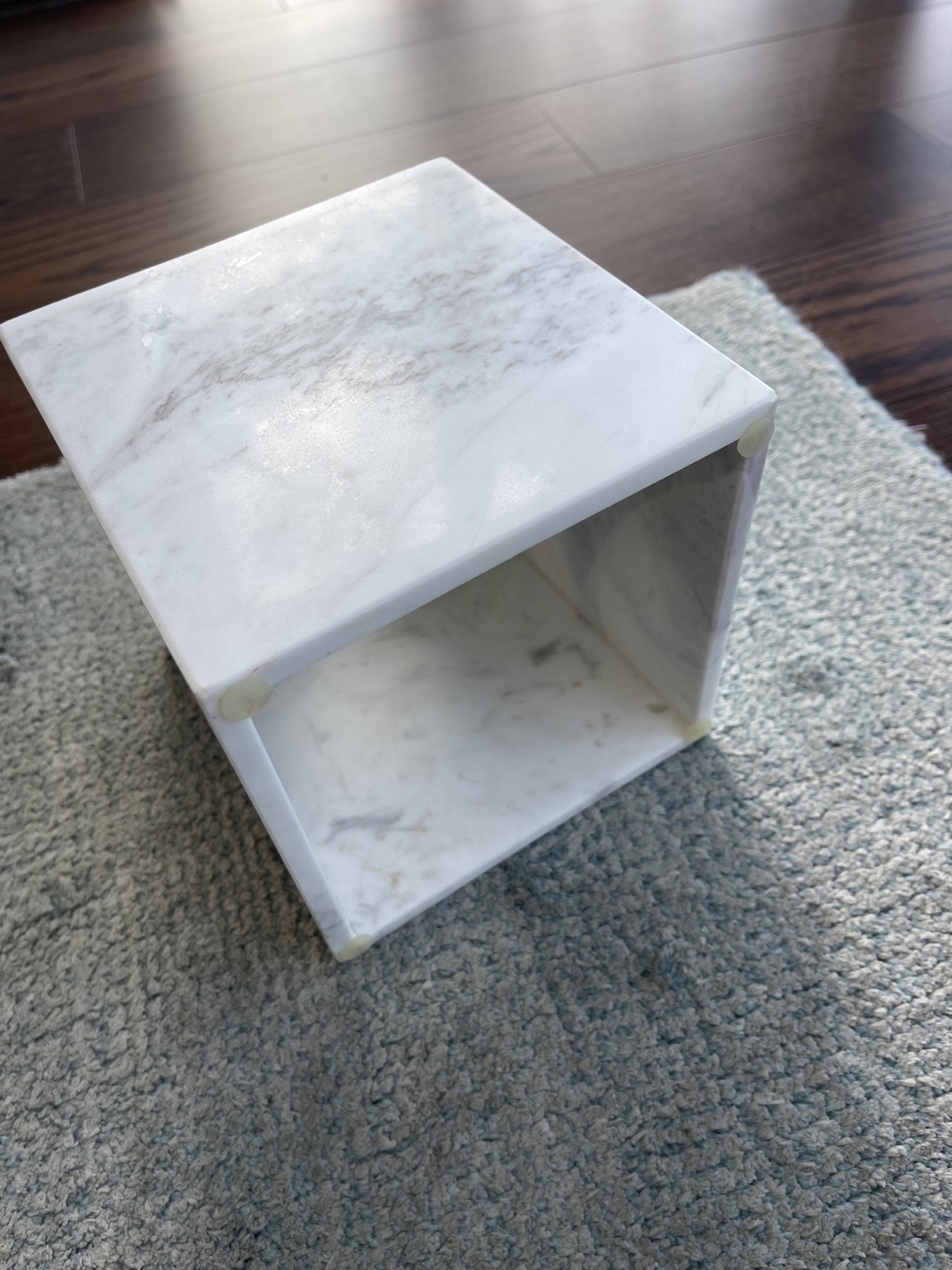Marble Tissue Box Cover - photo 3