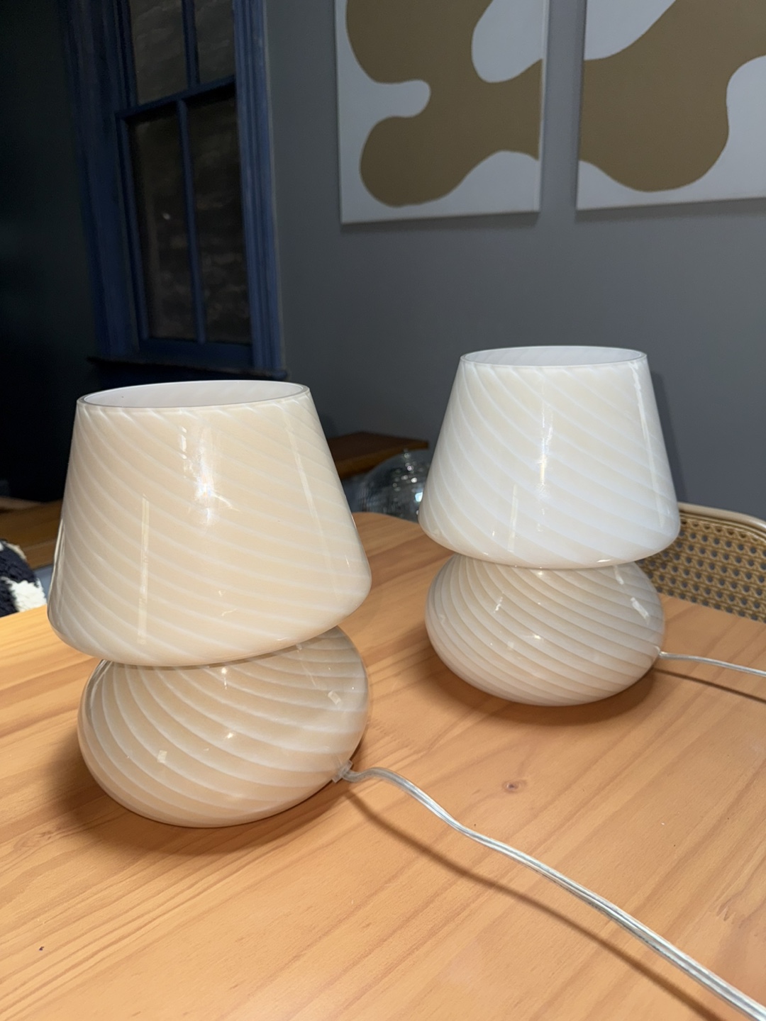 Set of 2 table lamps