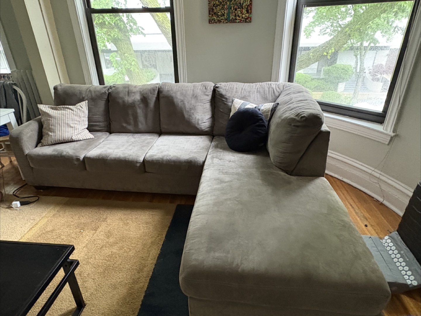 Gray Sectional Sofa - photo 3
