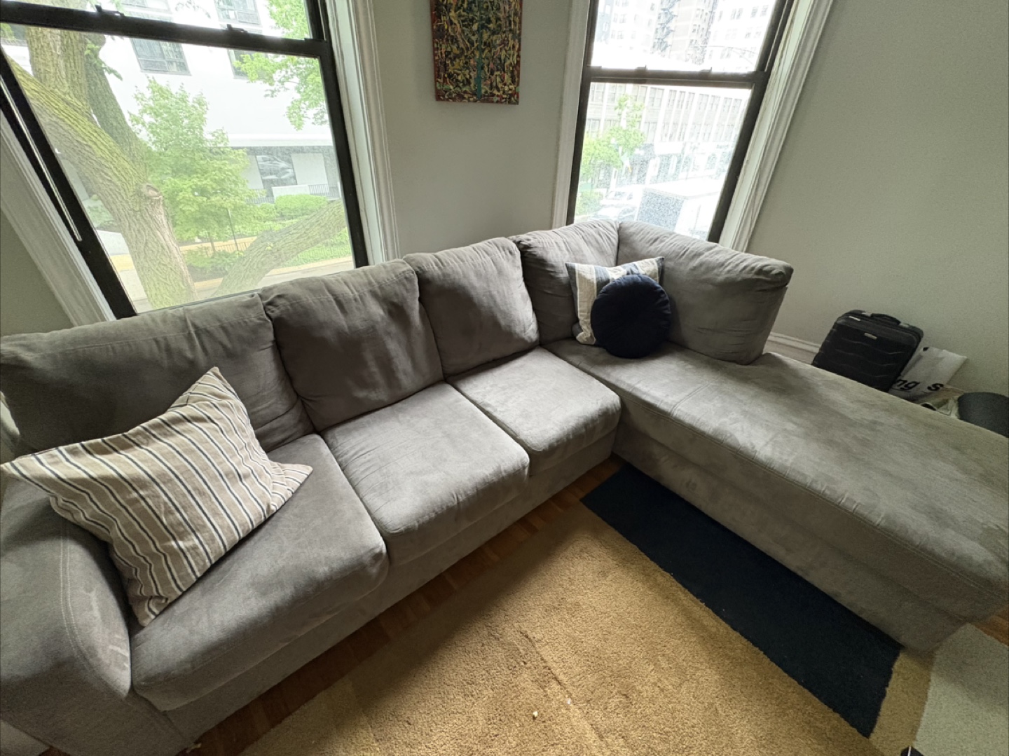 Gray Sectional Sofa