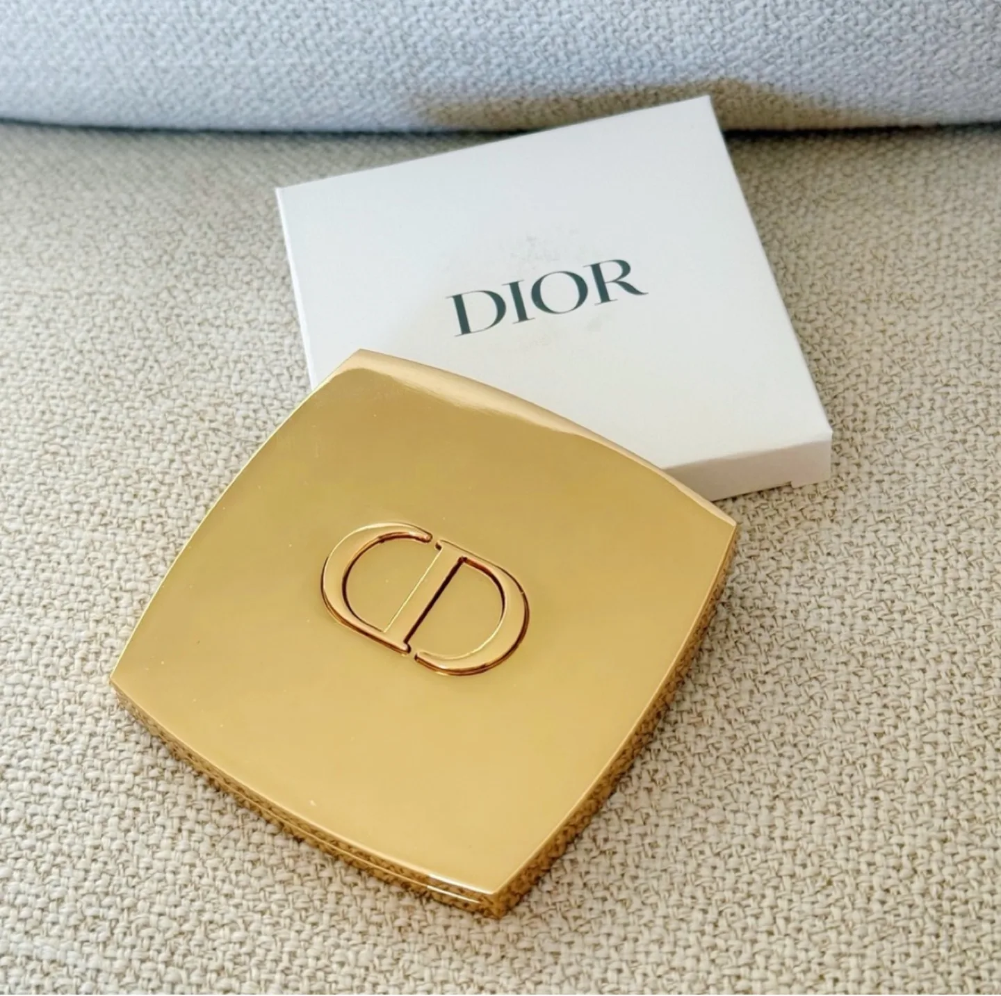 Dior Gold Compact Mirror thumbnail