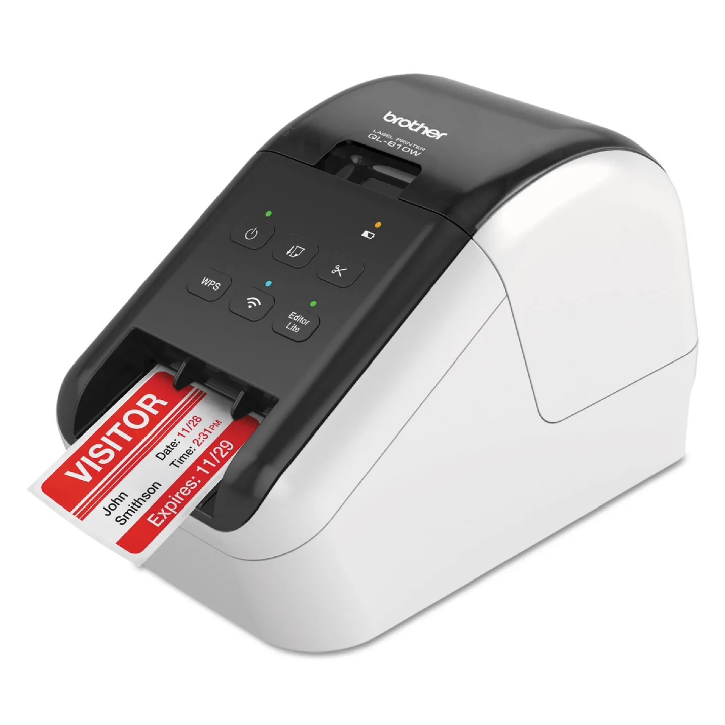 New Brother QL810W Wireless Label Printer Black thumbnail
