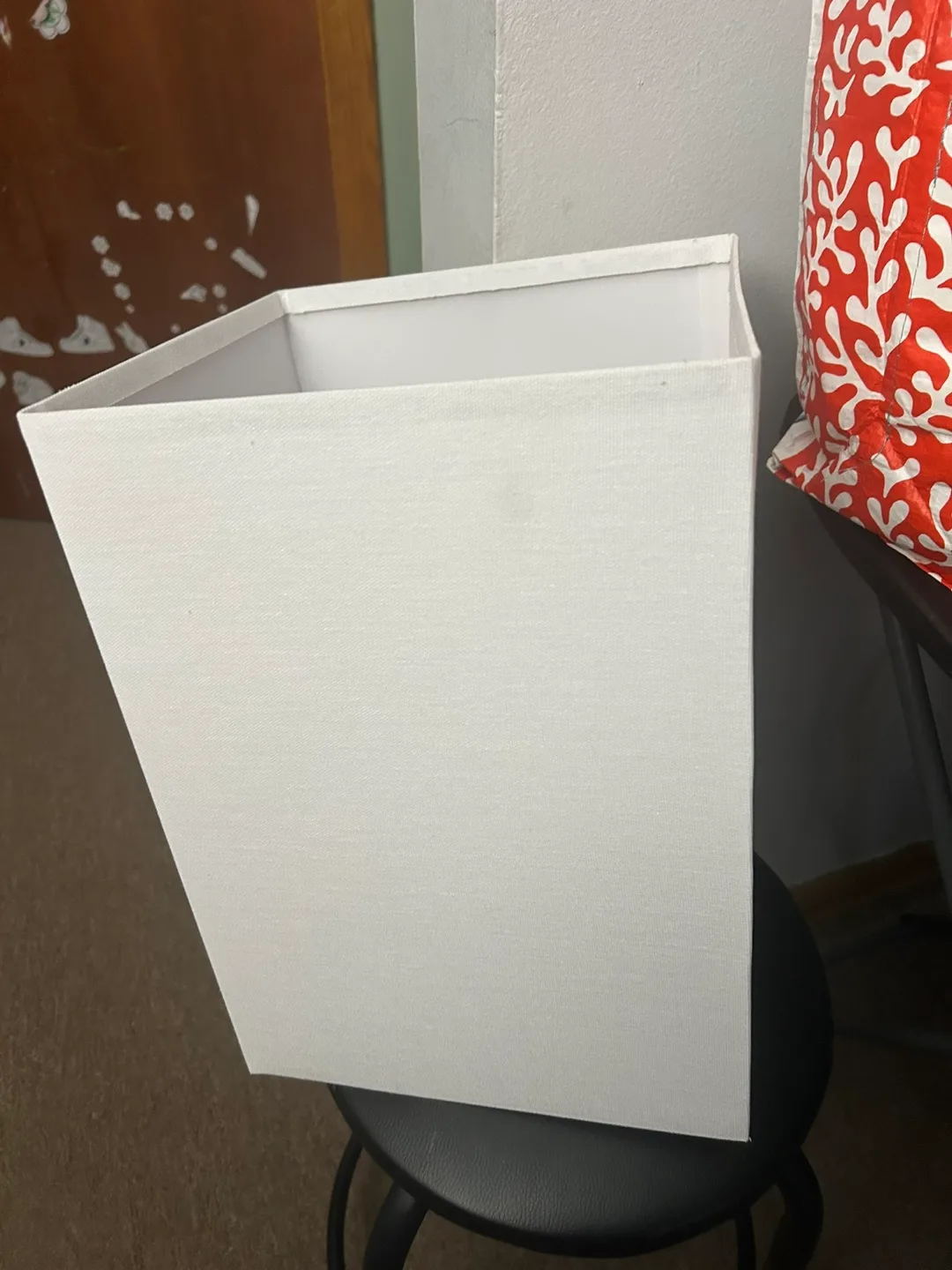 PARTPHONER Floor Lamp with Shelves, Natural Wood image indicator(6)