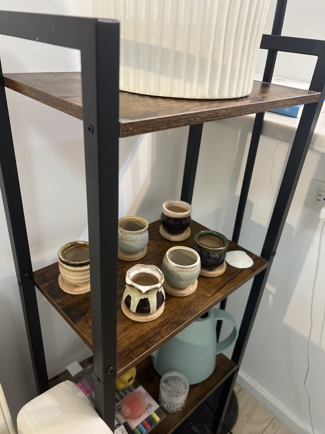 4-Tier Metal Frame Storage Shelf - photo 3