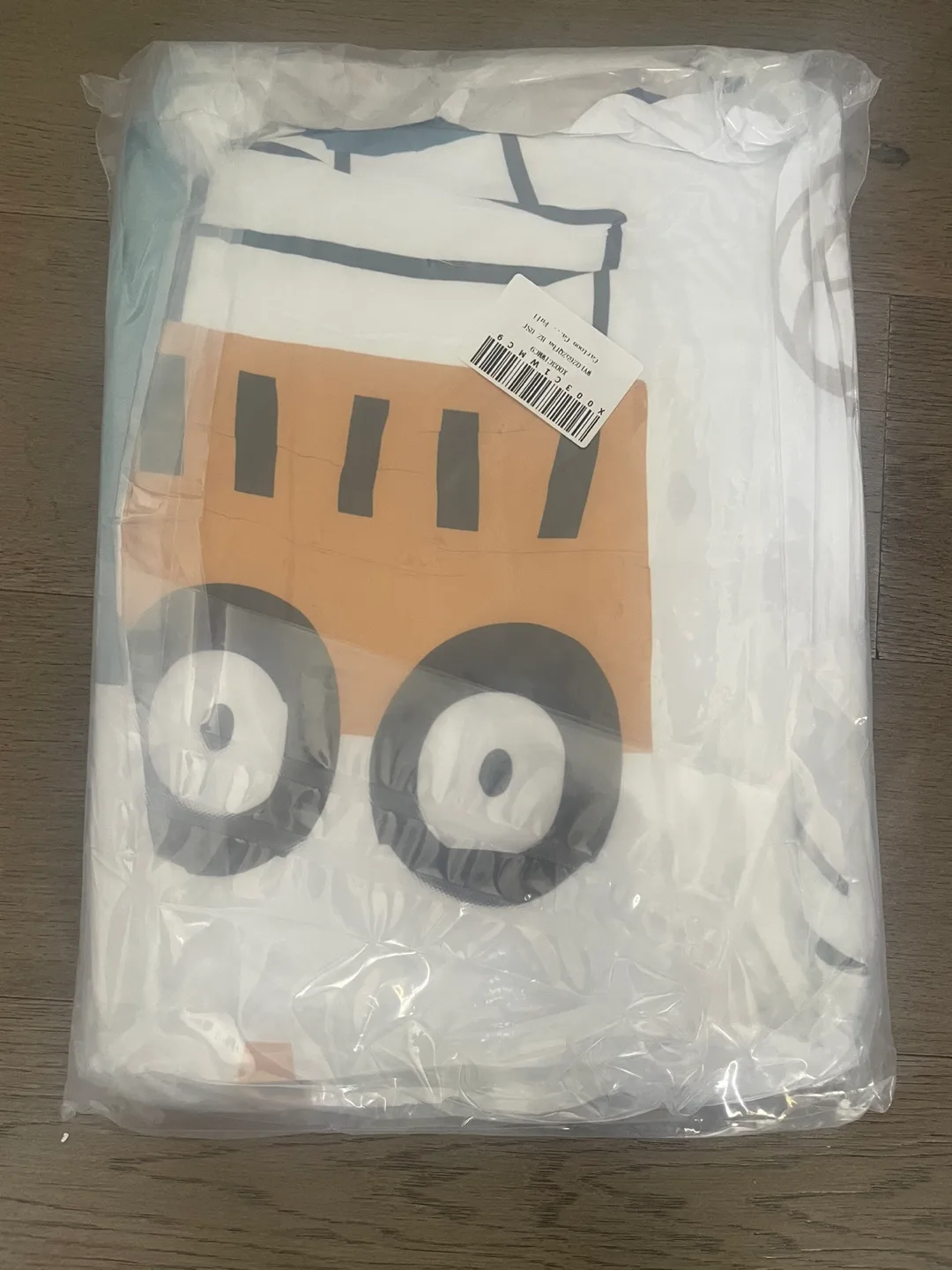 NEW! Full Size Cartoon Construction Duvet Set image indicator(3)