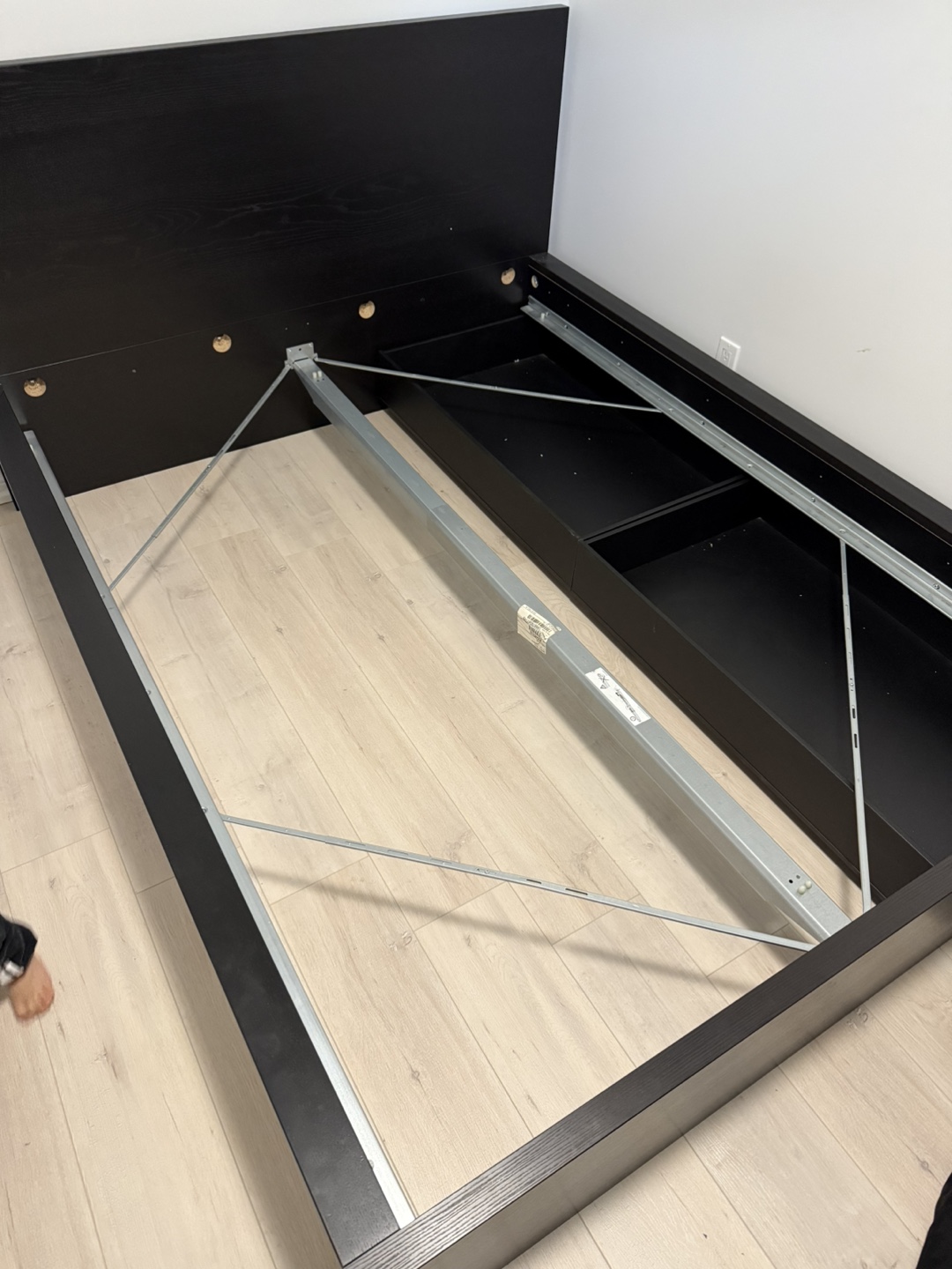 Ikea Malm queen bed with mattress - photo 2