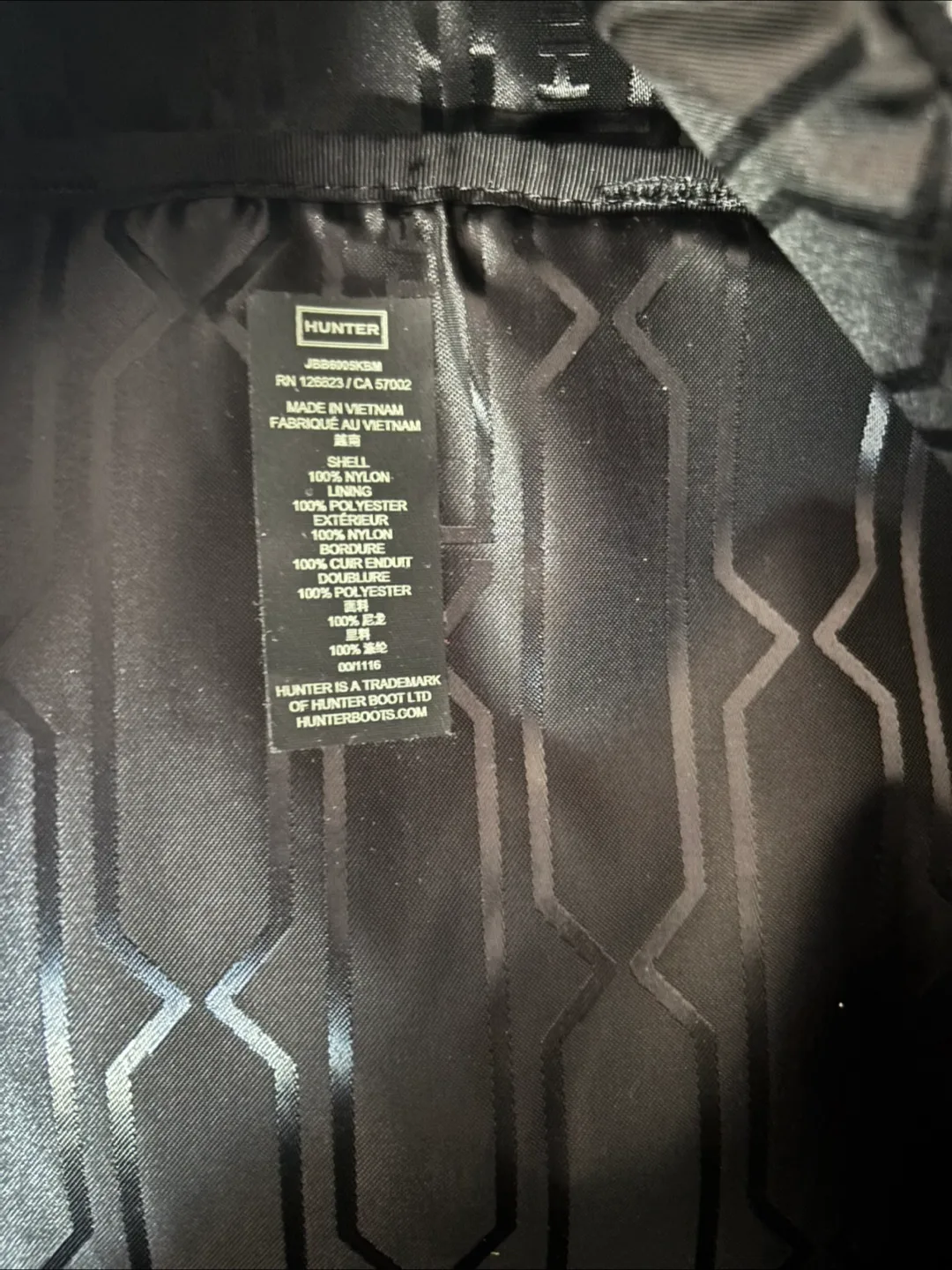 Hunter Original Mini Backpack - Black image indicator(4)