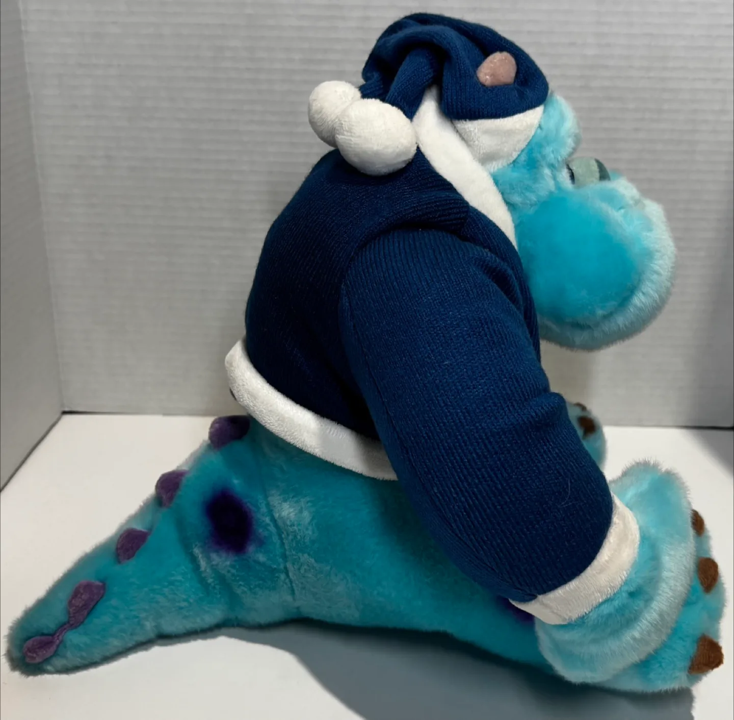 Disney Store Monsters Inc. 12" Sulley Plush Snowman Sweater Tag image indicator(5)