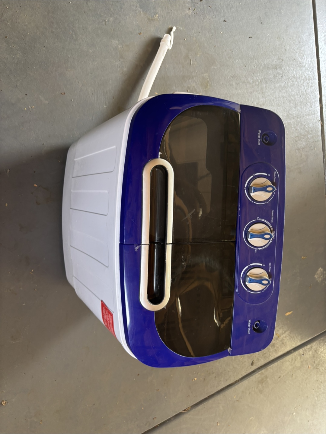 Portable Mini Twin Tub Washer