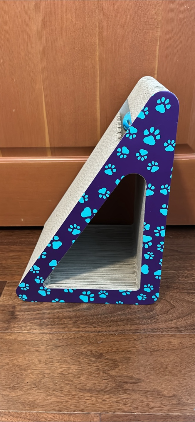 Cat Scratcher Cardboard Triangular Lounger - photo 2