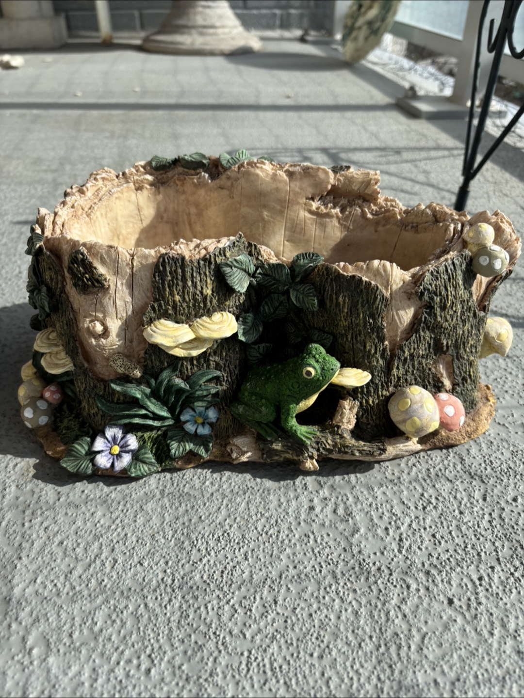 Cute Garden Decor Set:  Planters, Rabbits, and Dog Figurines - photo 5