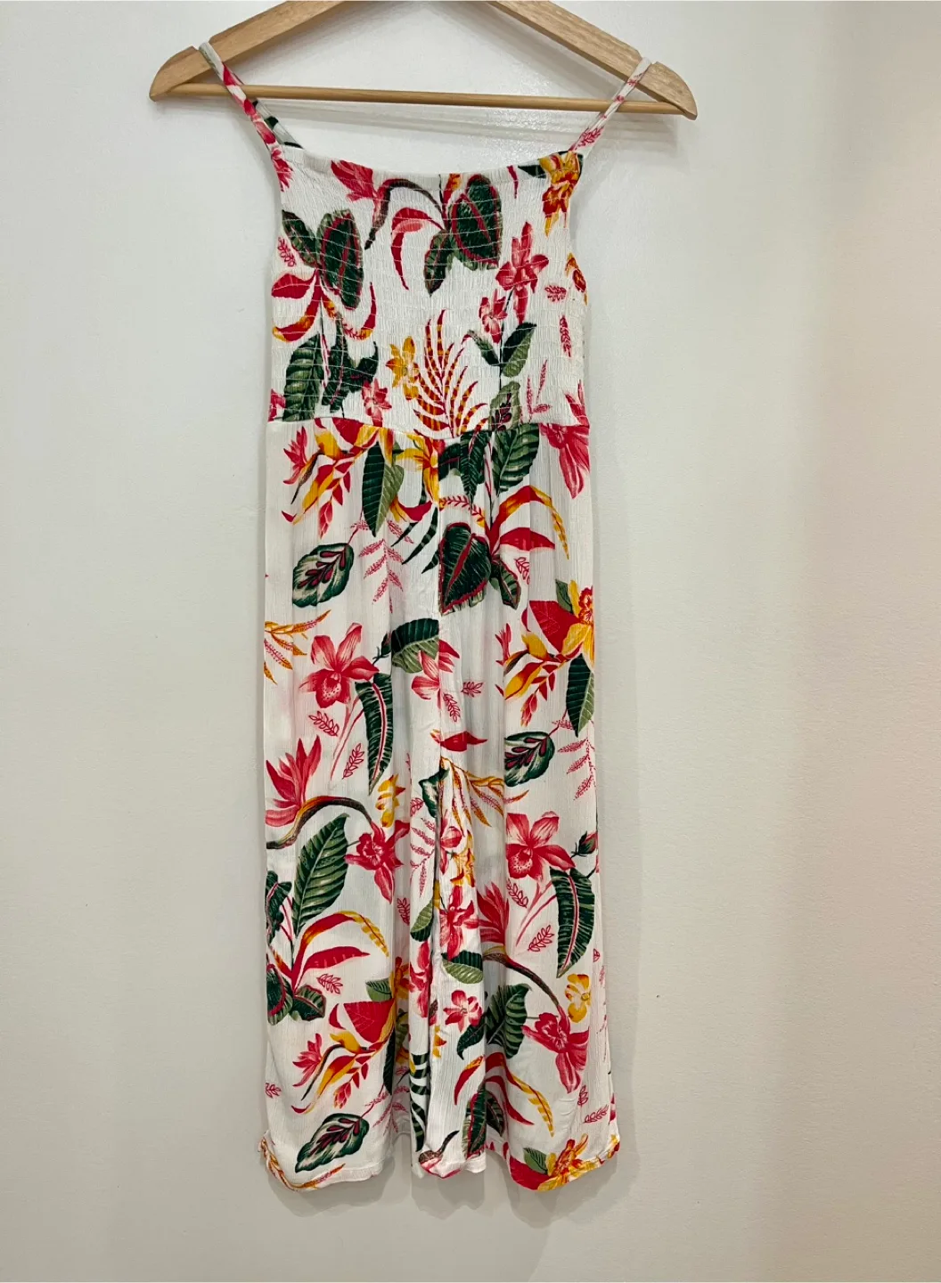 Girls' Tropical Floral Jumpsuit thumbnail