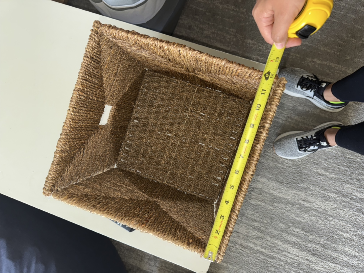Wicker Storage Basket, 12x12x12" (8 TOTAL BASKETS) - photo 3