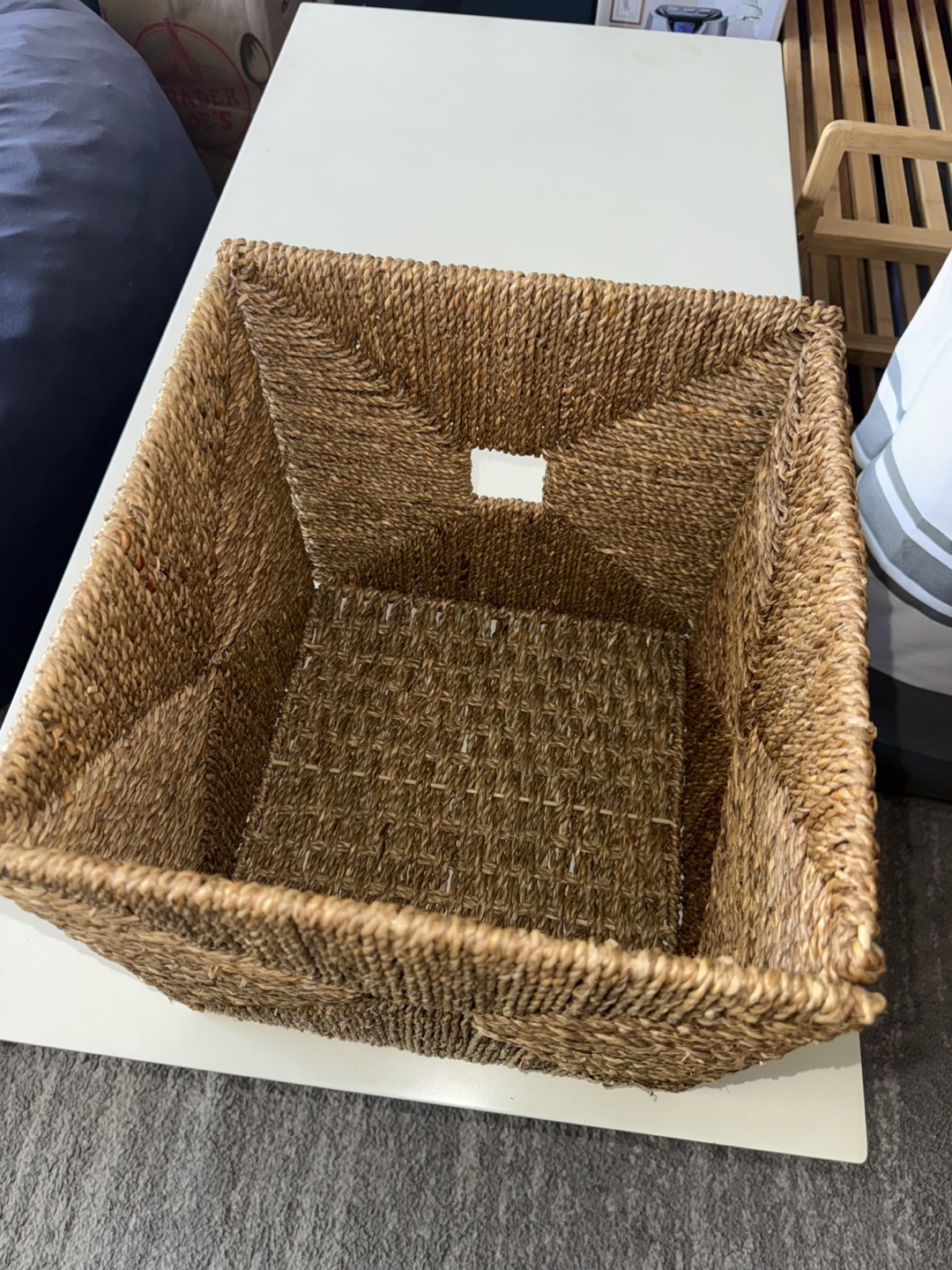 Wicker Storage Basket, 12x12x12" (8 TOTAL BASKETS) - photo 2