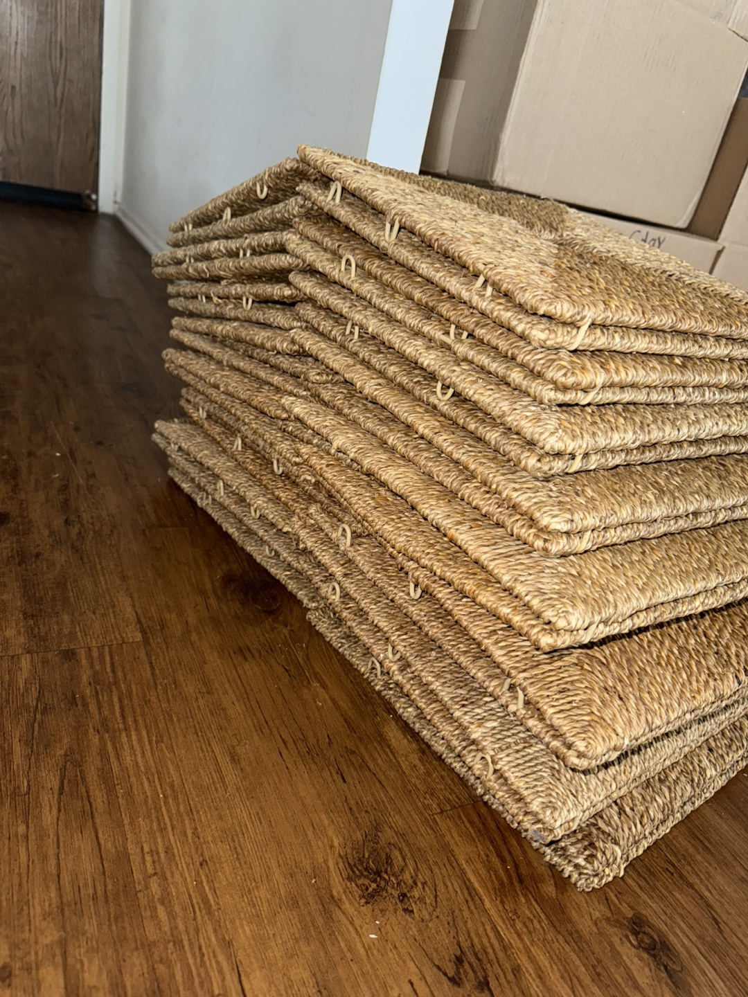 Wicker Storage Basket, 12x12x12" (8 TOTAL BASKETS) - photo 5