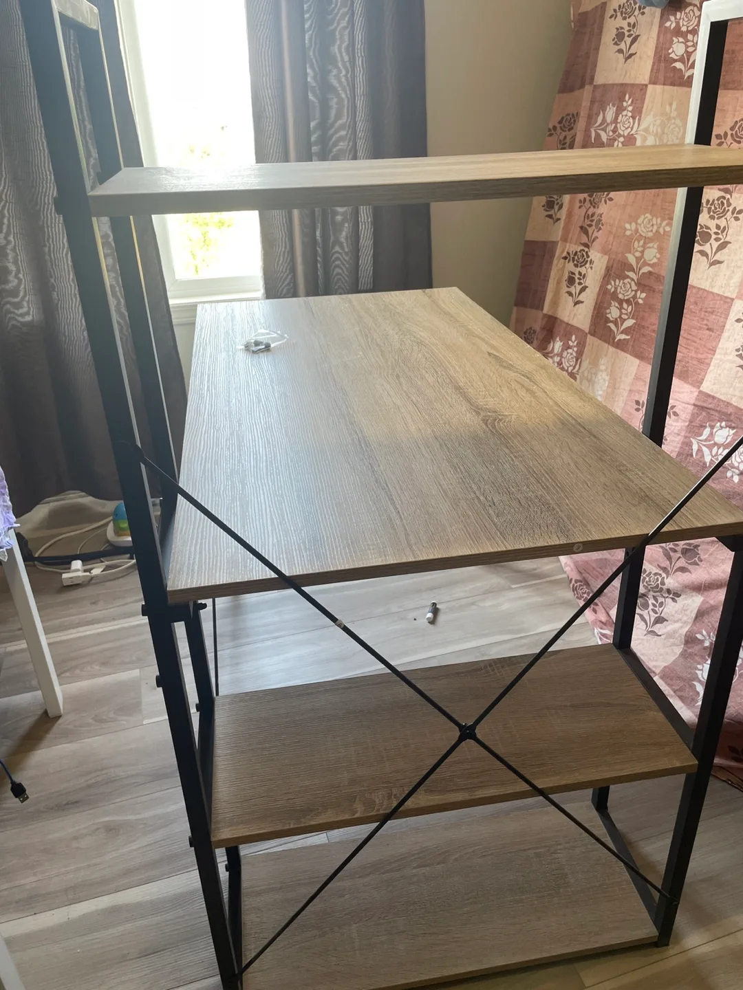 Computer Desk with Shelves and Bookcase thumbnail