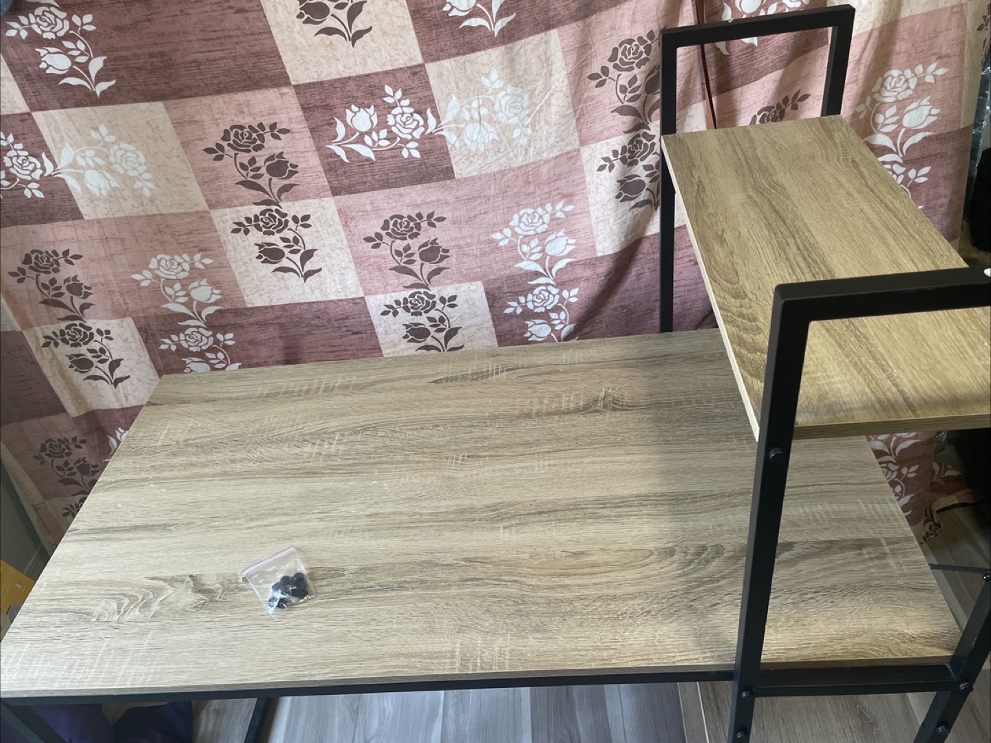Computer Desk with Shelves and Bookcase - photo 2