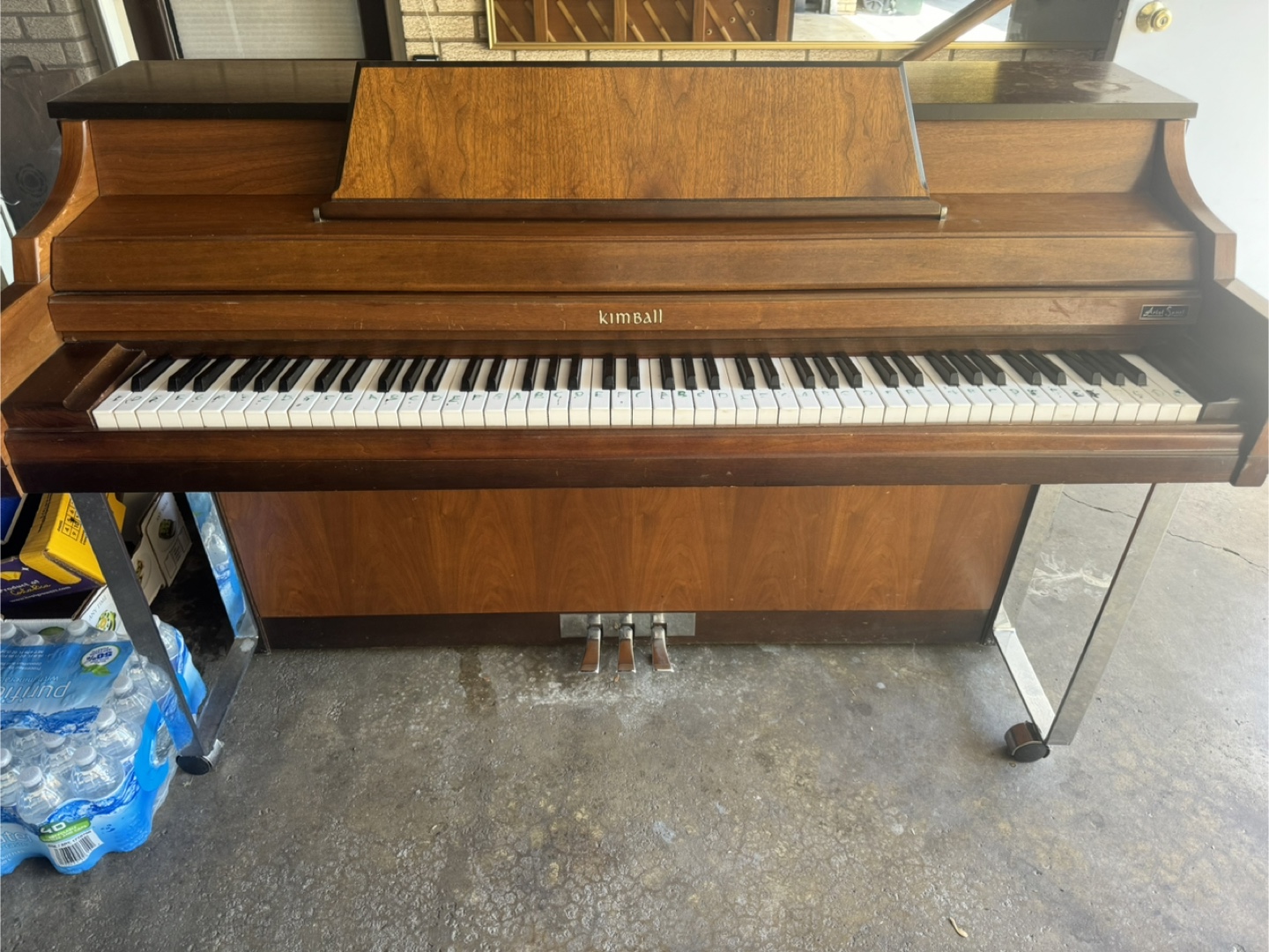 Vintage Kimball Console Piano - photo 2