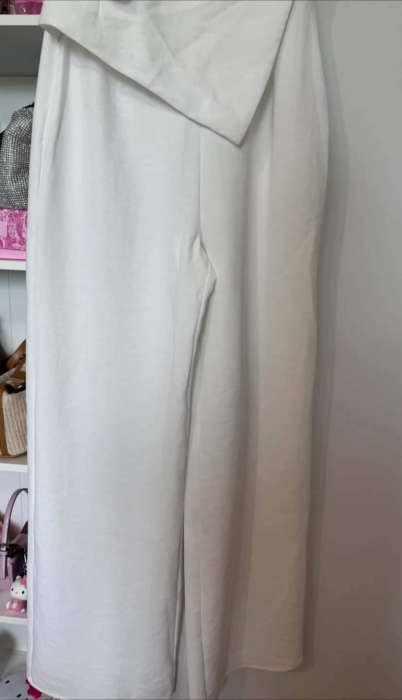 White Zara Jumpsuit image indicator(3)