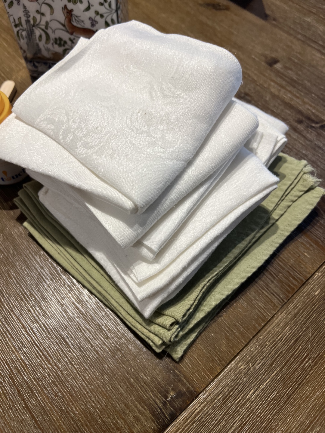 FREE Hand Painted Ceramic, Linen Napkins, etc - photo 3