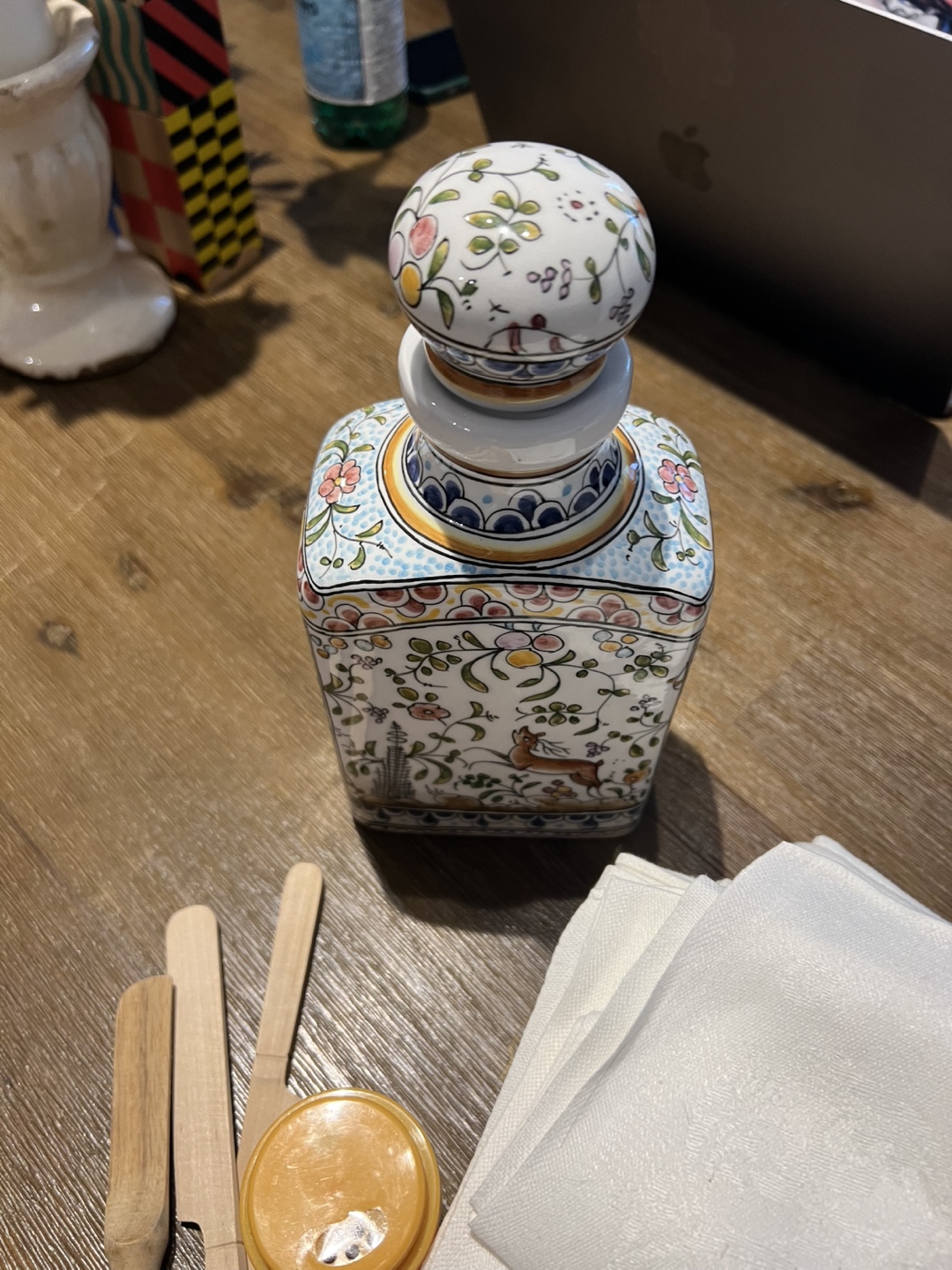 FREE Hand Painted Ceramic, Linen Napkins, etc - photo 4