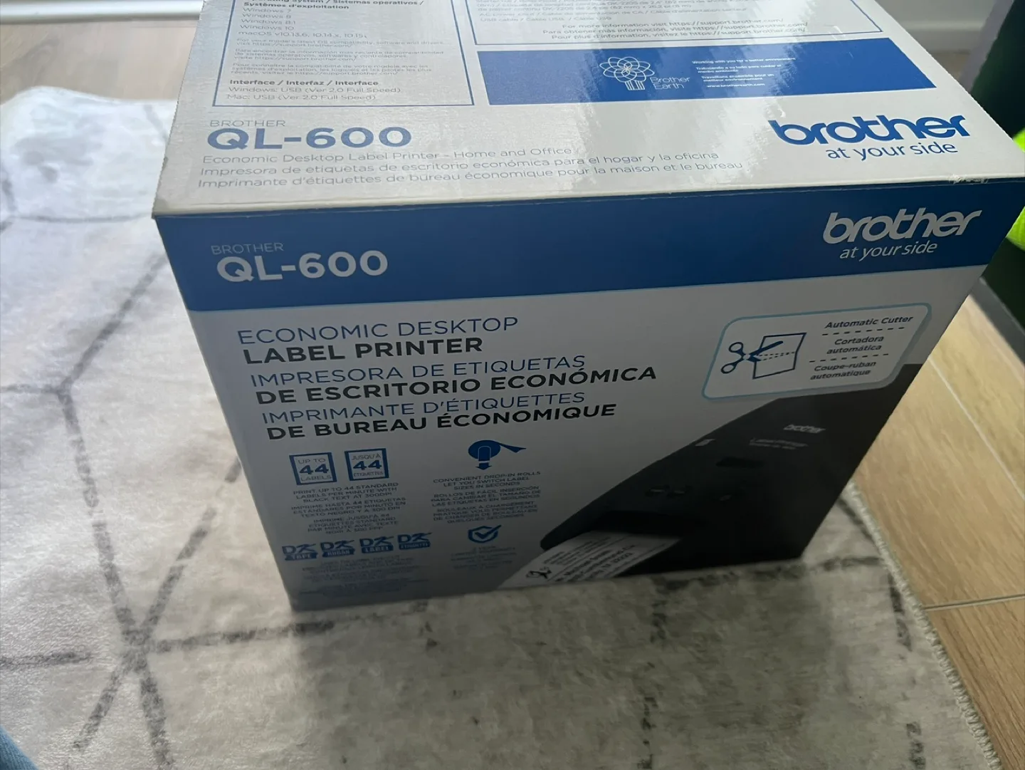 Brother QL-600 Economic Desktop Label Printer thumbnail