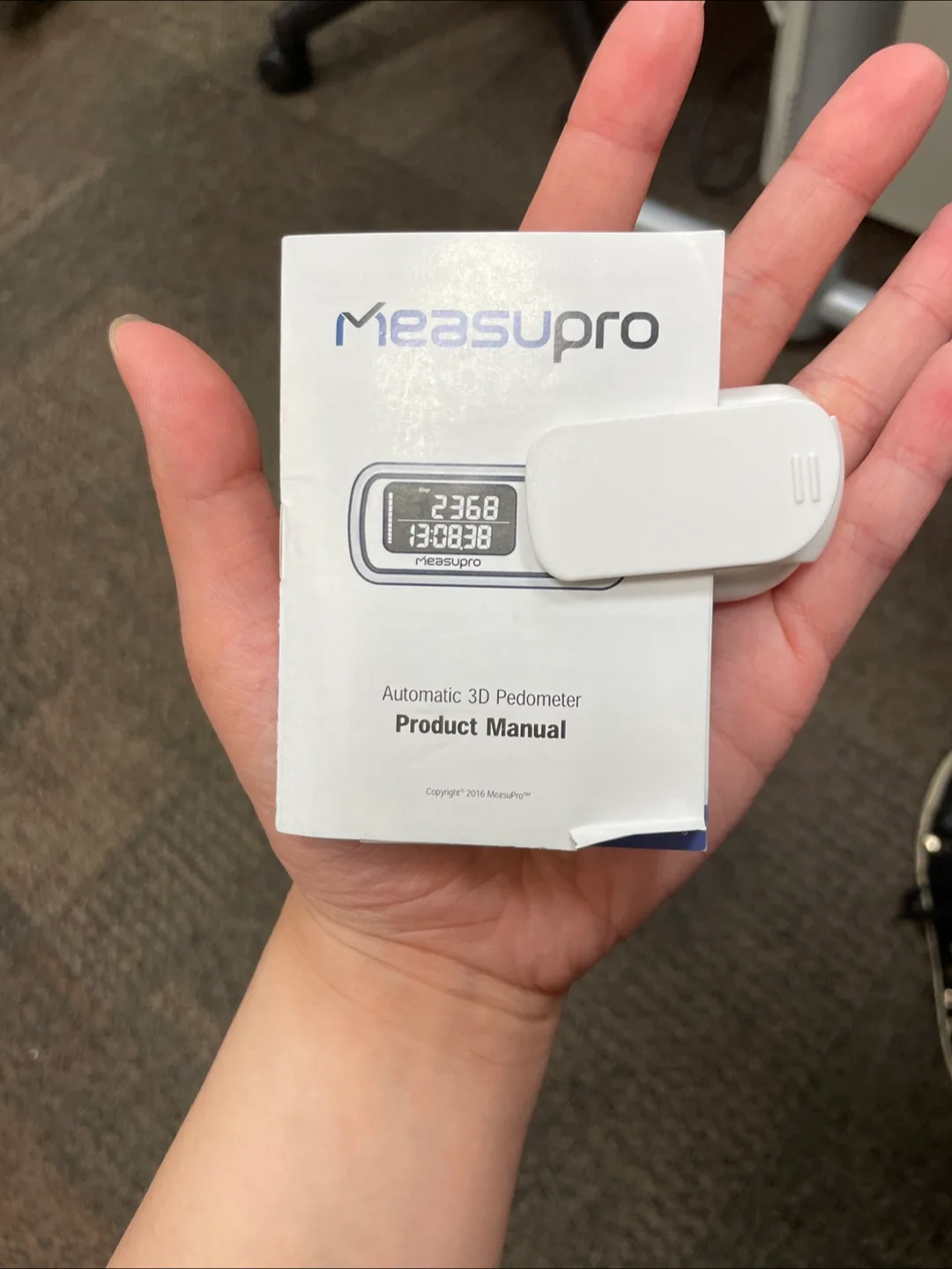 MeasuroPro Automatic 3D Pedometer image indicator(2)