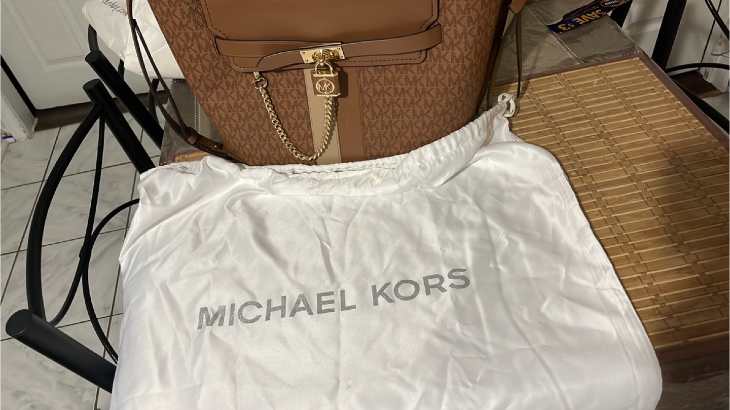 Michael Kors Brown Logo Tote Bag - photo 2